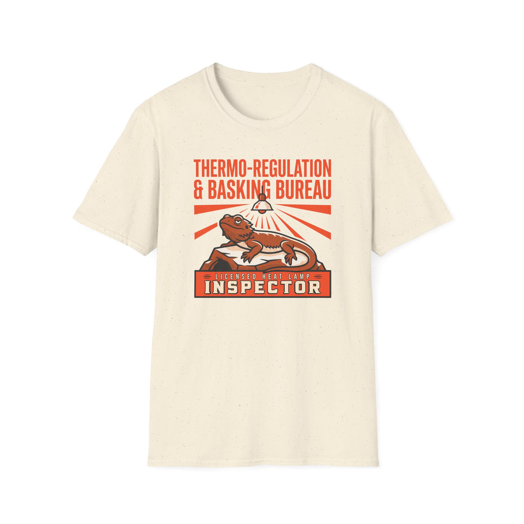 Basking Bureau Bearded Dragon T-shirt