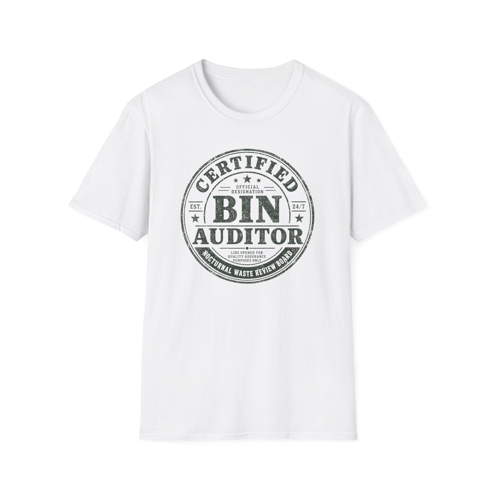 Certified Bin Auditor T-shirt