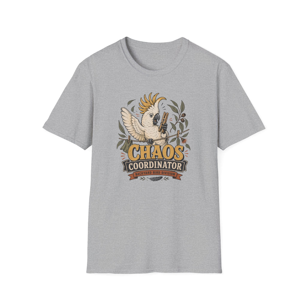 Chaos Coordinator Cockatoo T-shirt