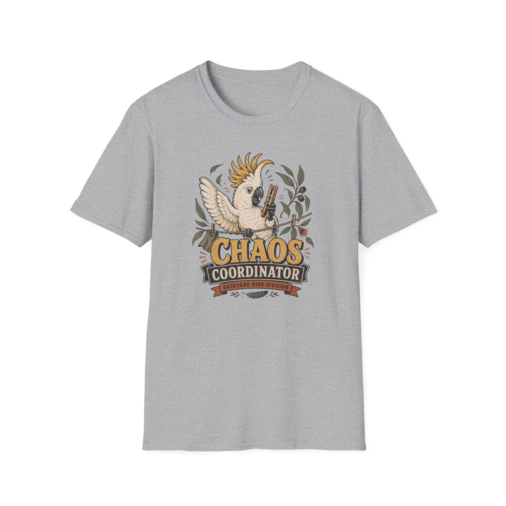 Chaos Coordinator Cockatoo T-shirt