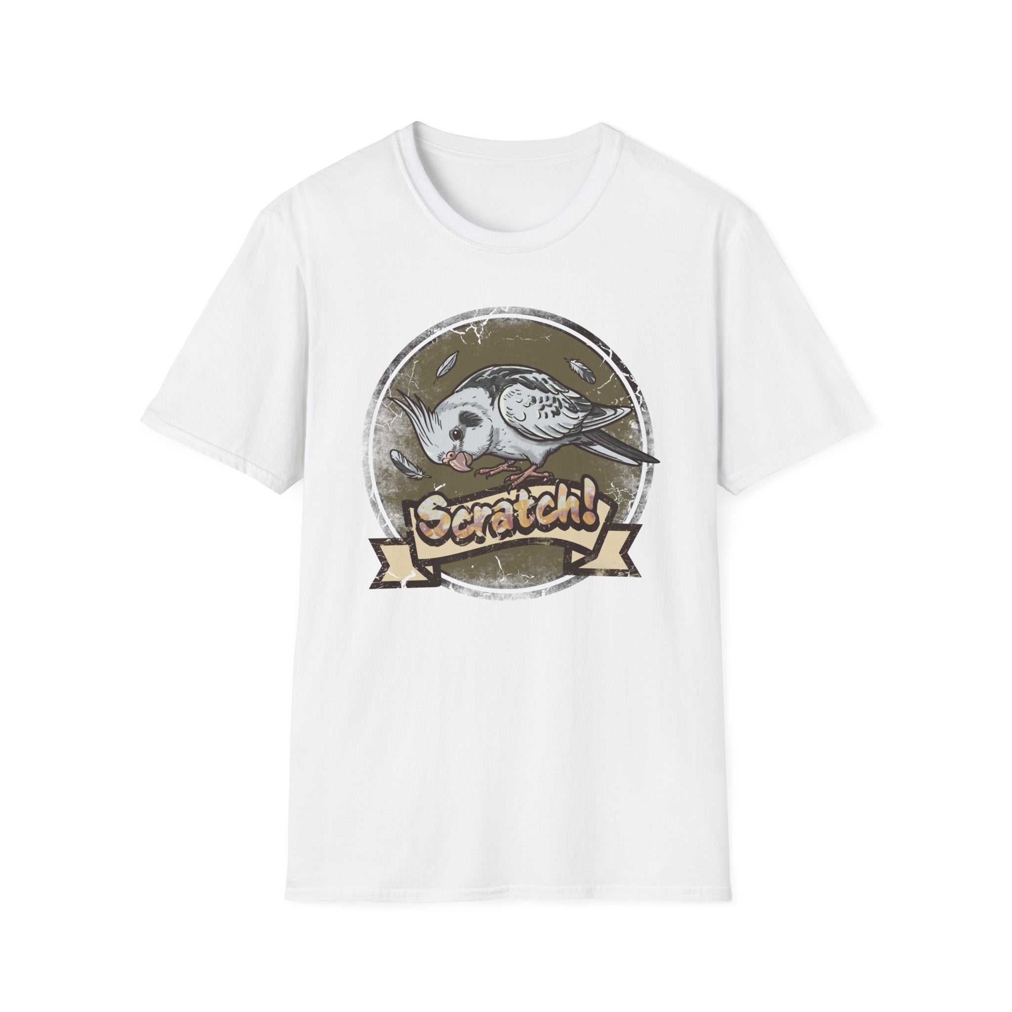Scratch Me Cockatiel T-shirt