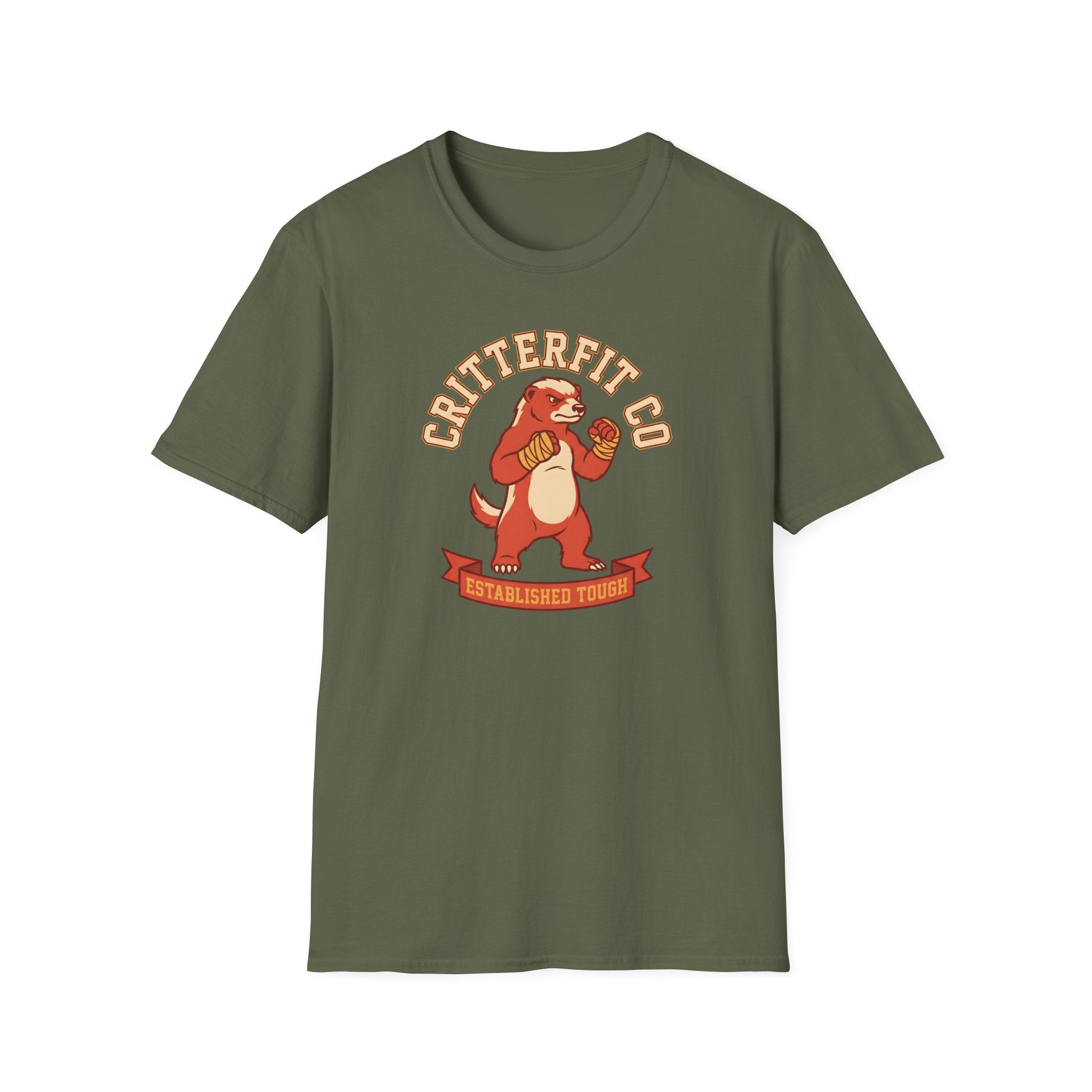 CritterFitCo Badger T-shirt