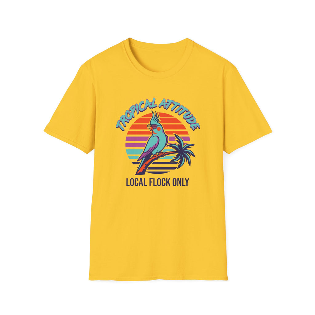 Tropical Attitude Cockatiel T-shirt