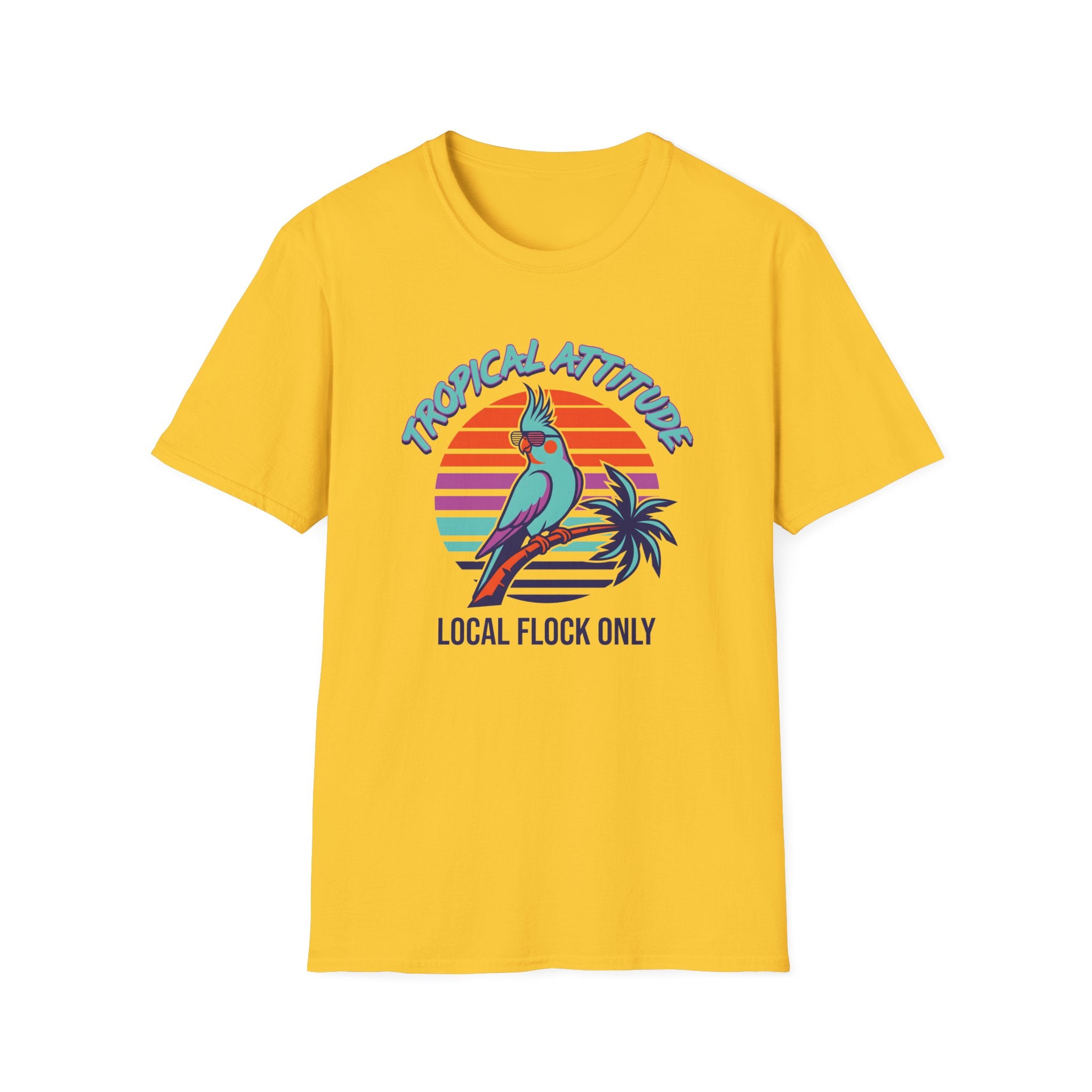 Tropical Attitude Cockatiel T-shirt