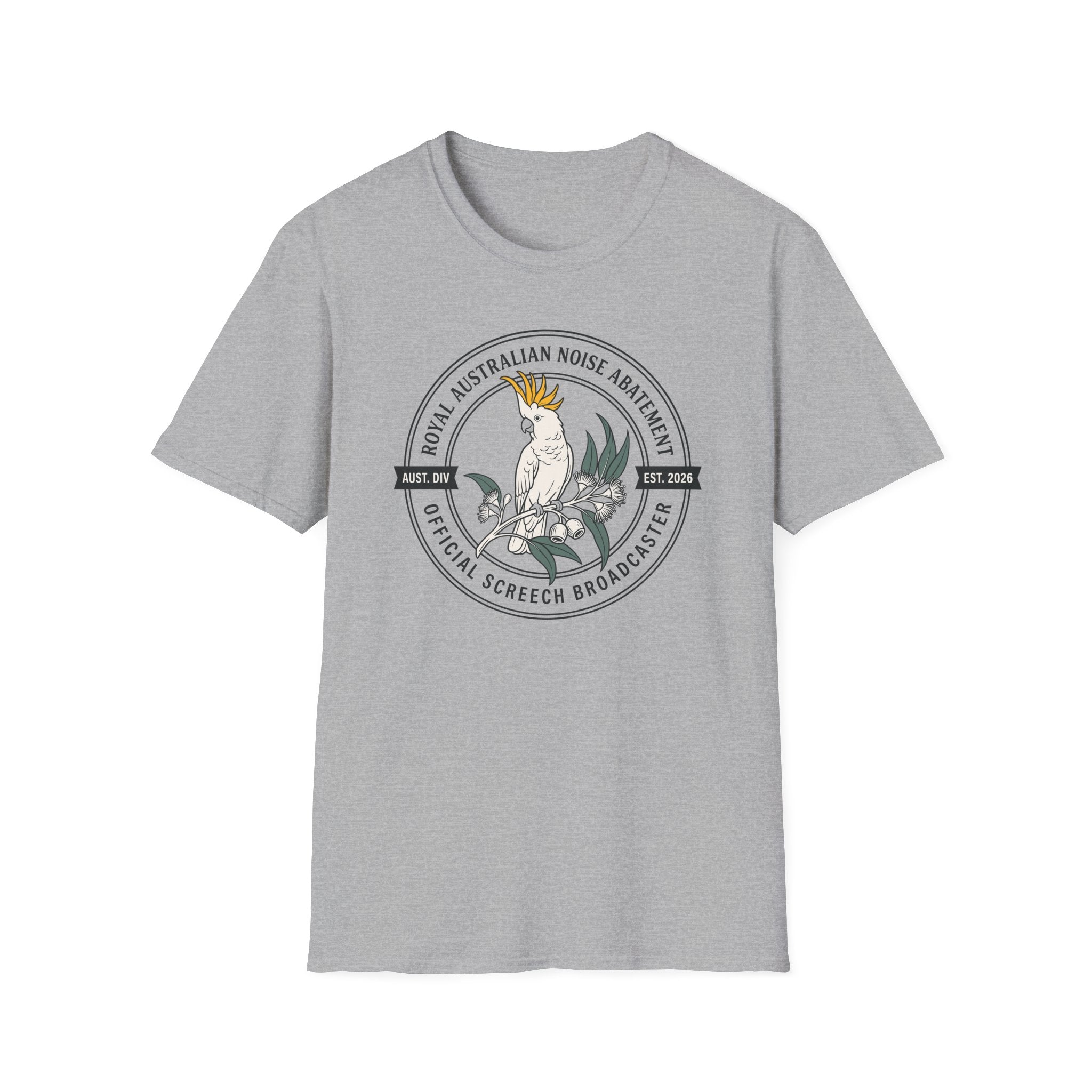 Noise Abatement Cockatoo T-shirt