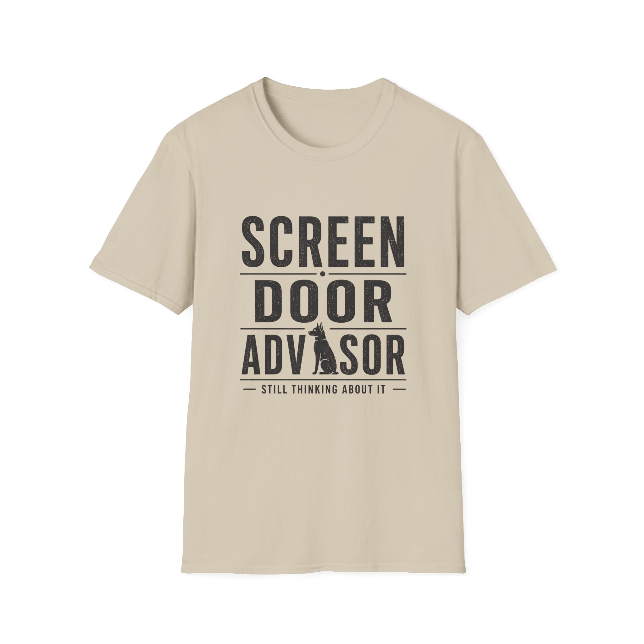 Screen Door Advisor Dog T-shirt