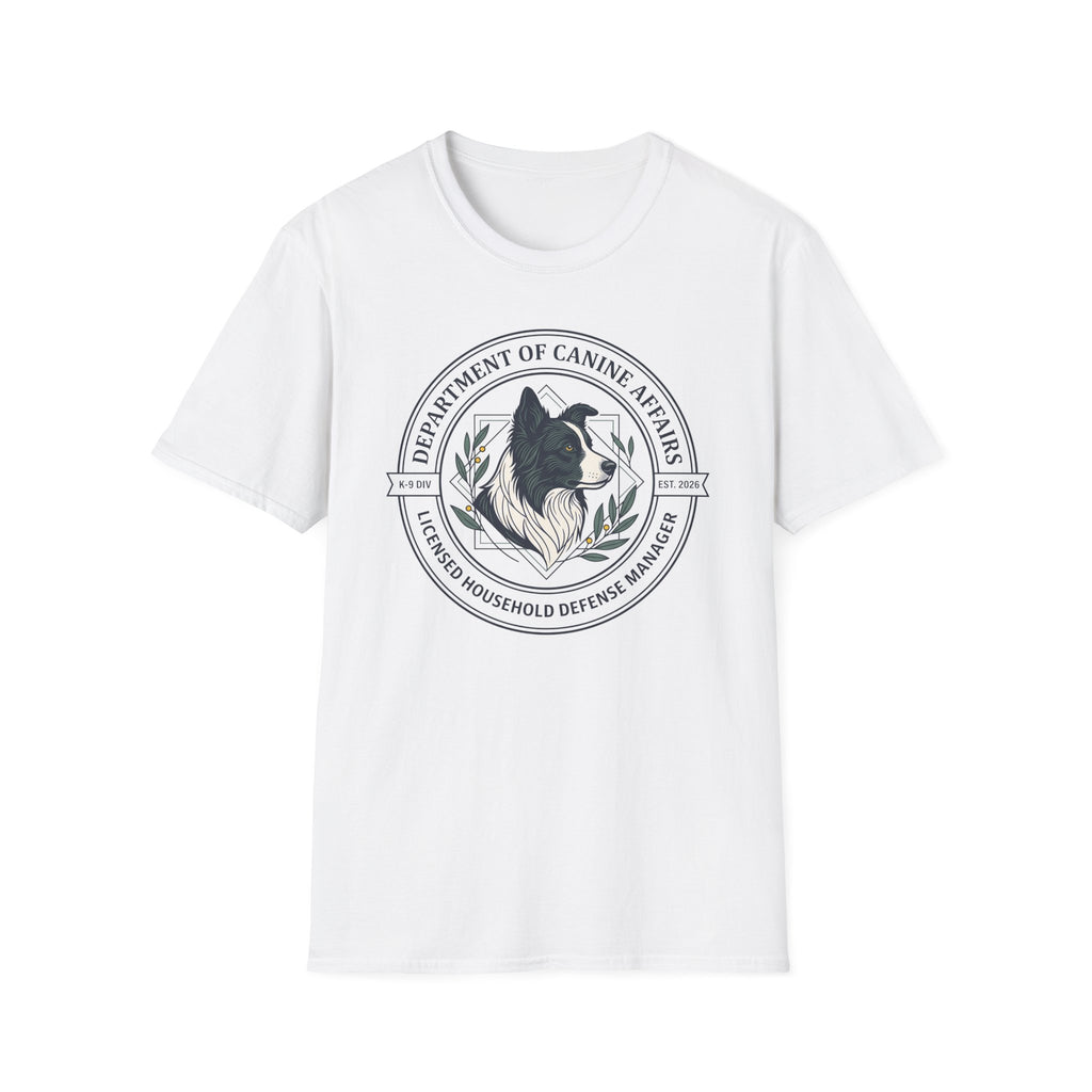 Border Collie K9 Department T-shirt