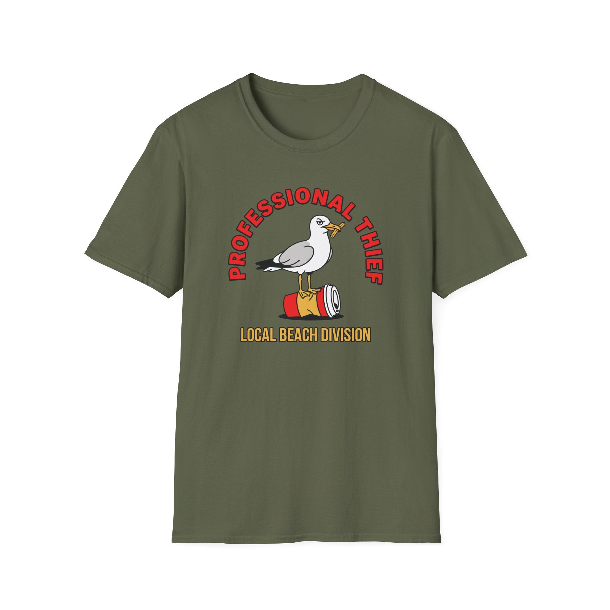 Prefessional Thief Seagull T-shirt