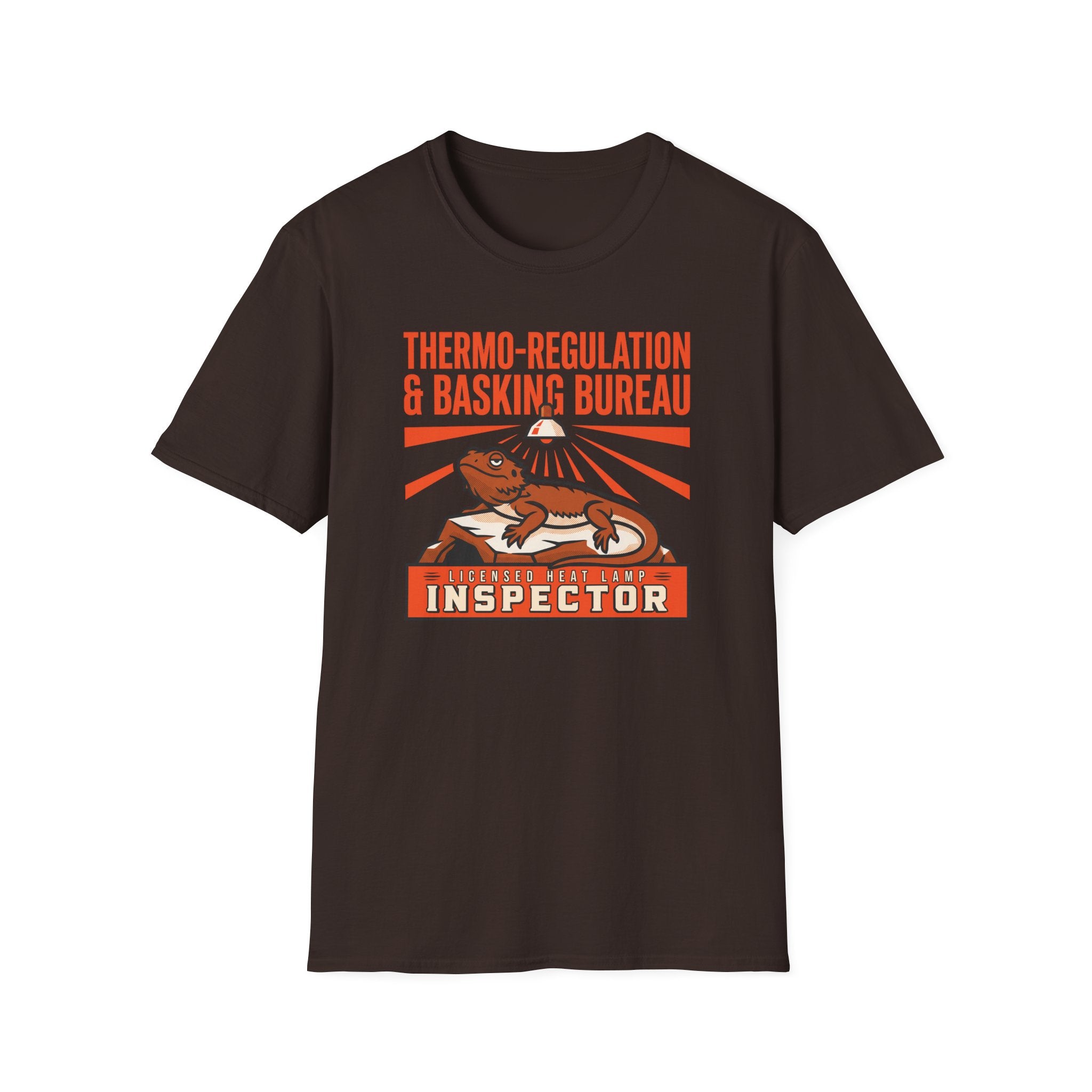 Basking Bureau Bearded Dragon T-shirt