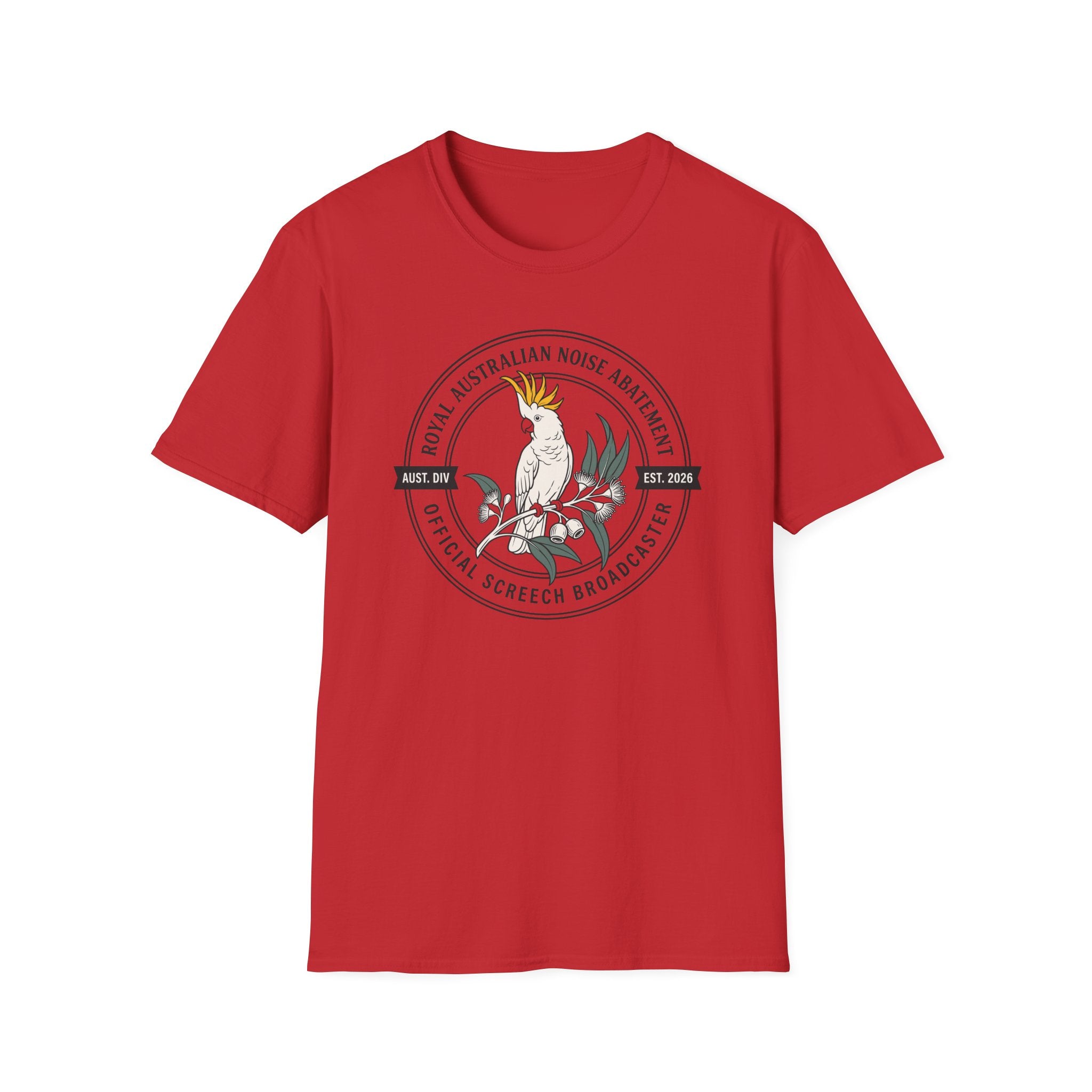 Noise Abatement Cockatoo T-shirt