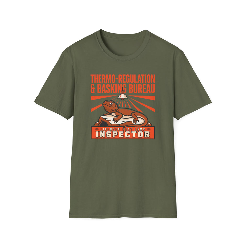 Basking Bureau Bearded Dragon T-shirt