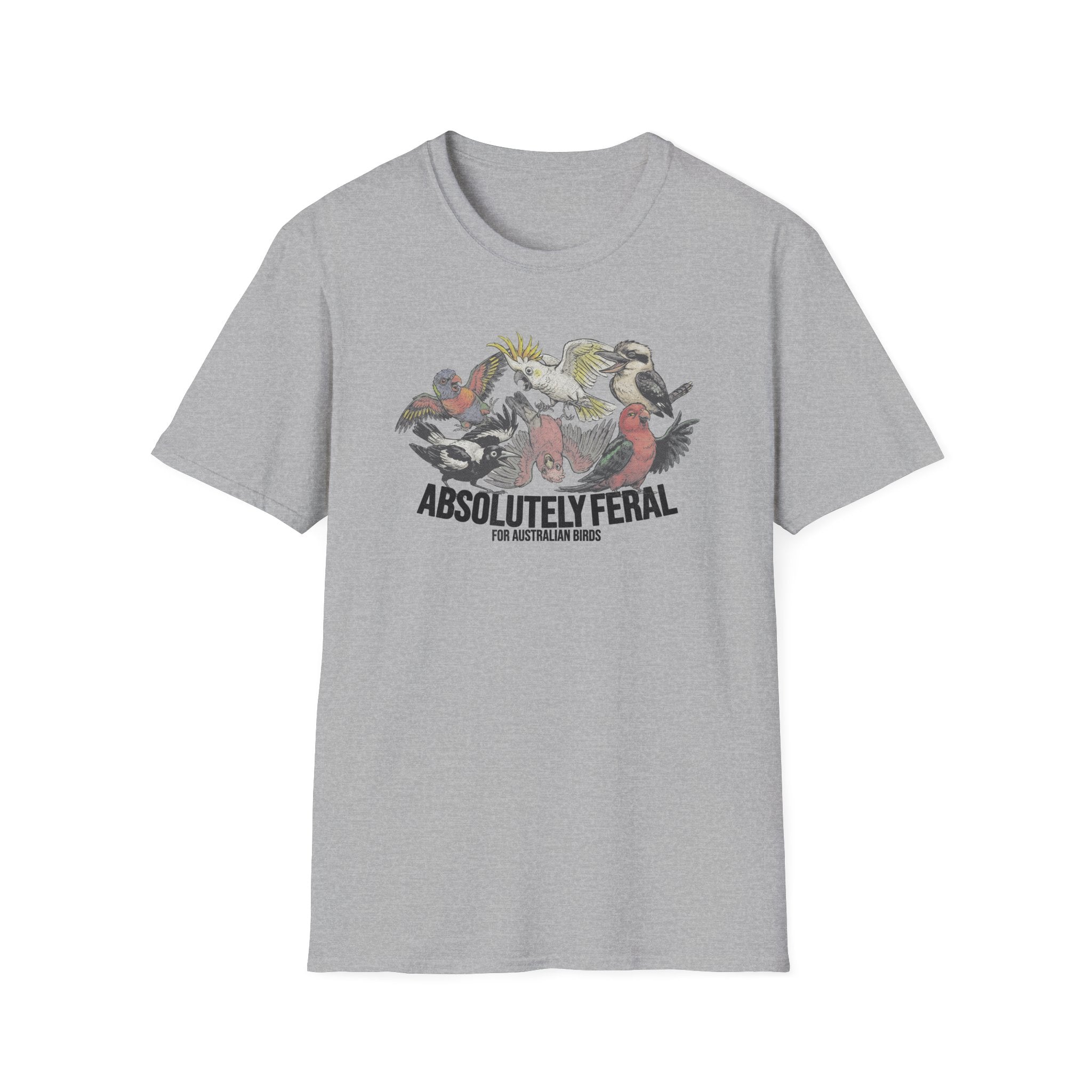 Absolutely Feral Bird Graphic T-Shirt