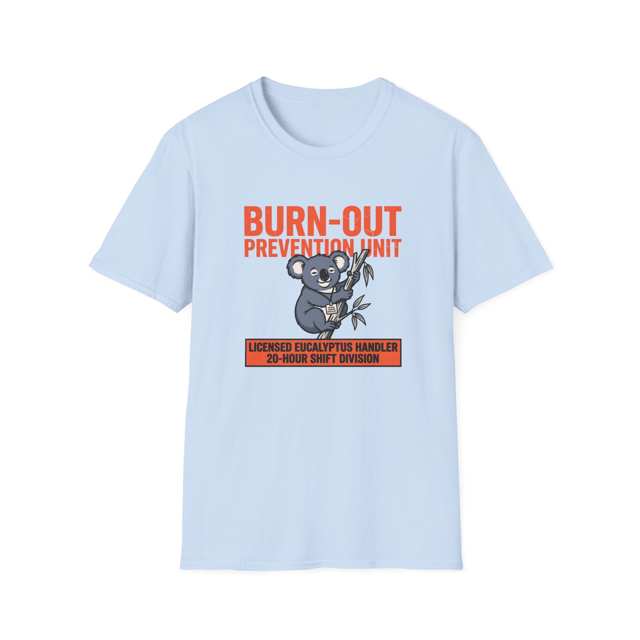 Koala Burnout Prevention T-shirt