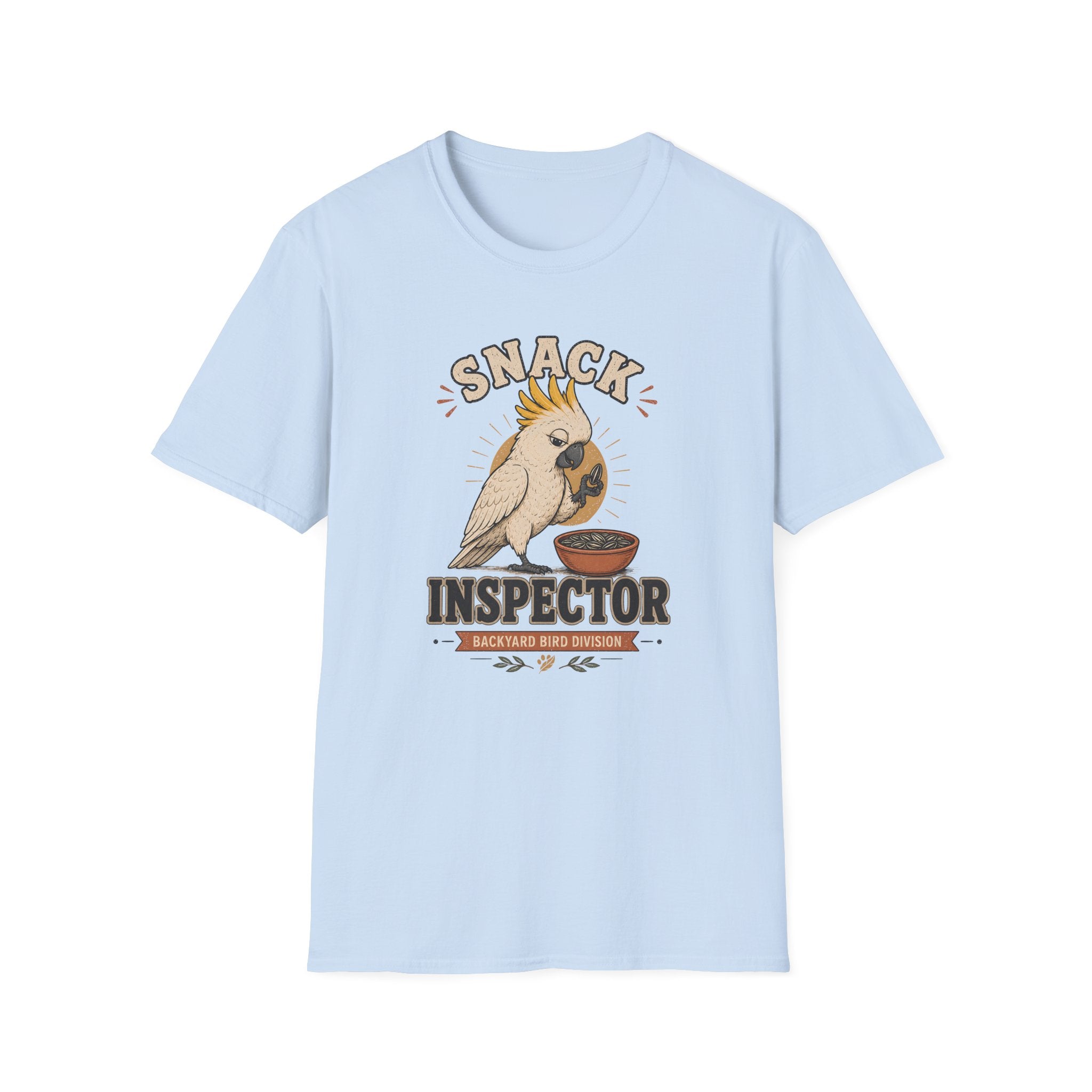Snack Inspector Cockatoo T-shirt