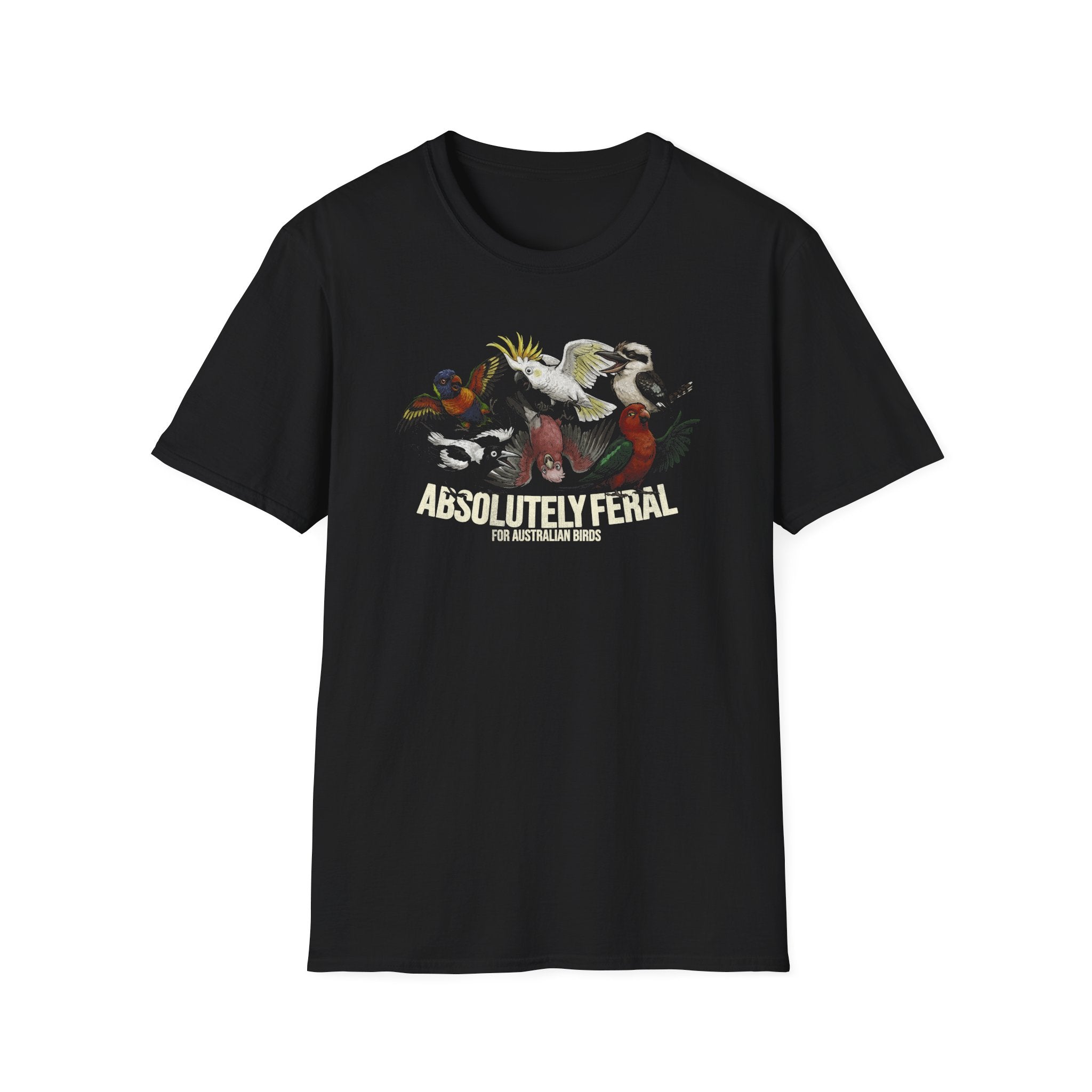 Absolutely Feral Bird Graphic T-Shirt