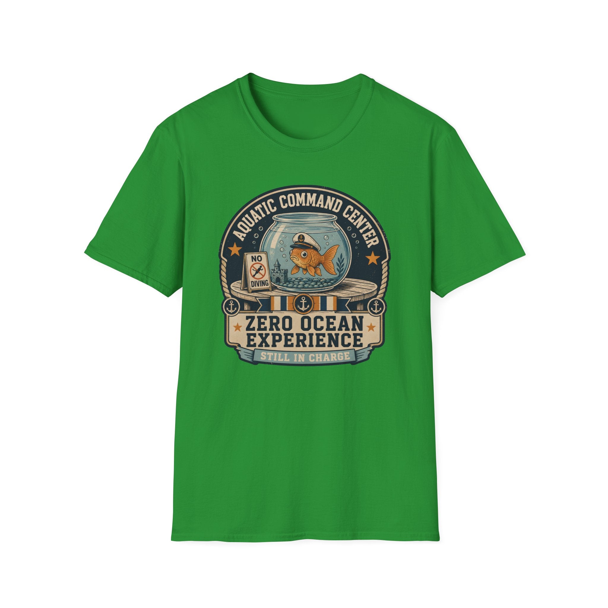 Aquatic Command Gold T-shirt