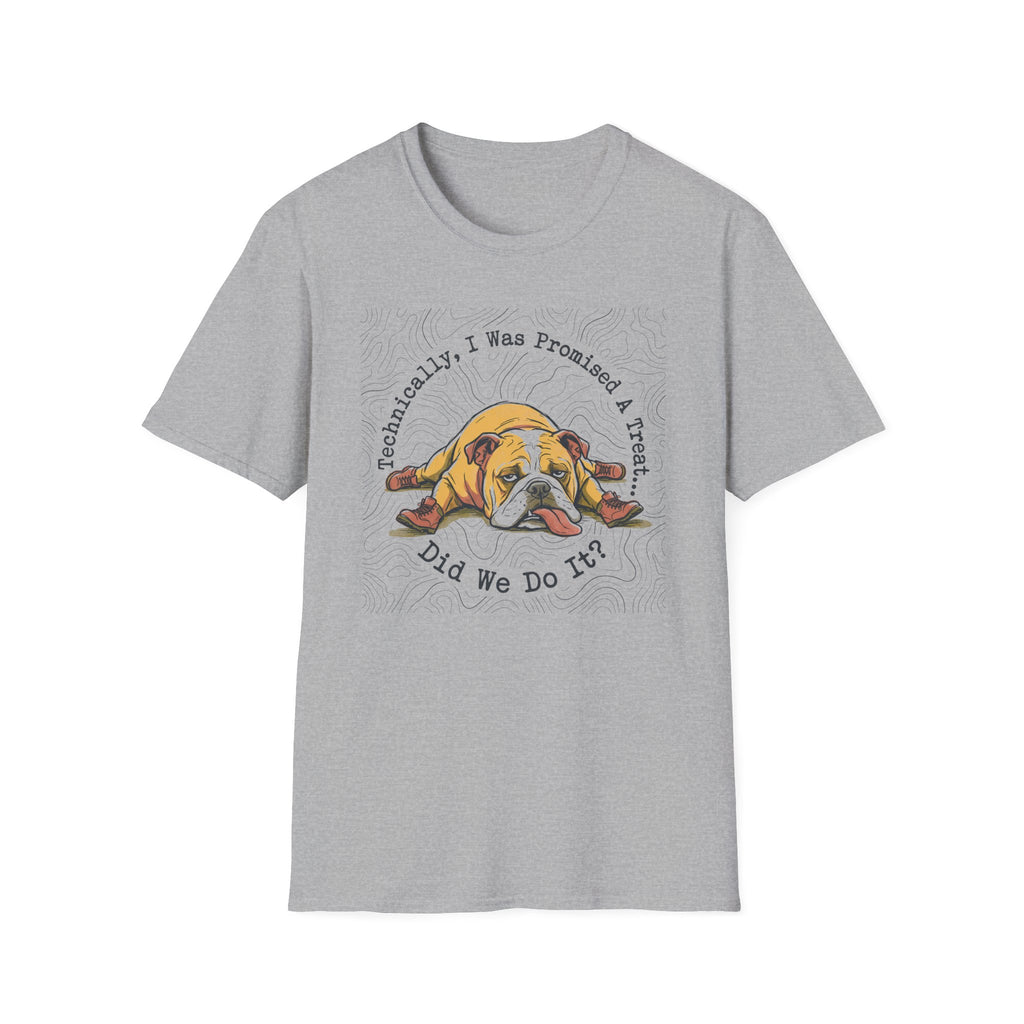 Did We Do It Bulldog T-shirt