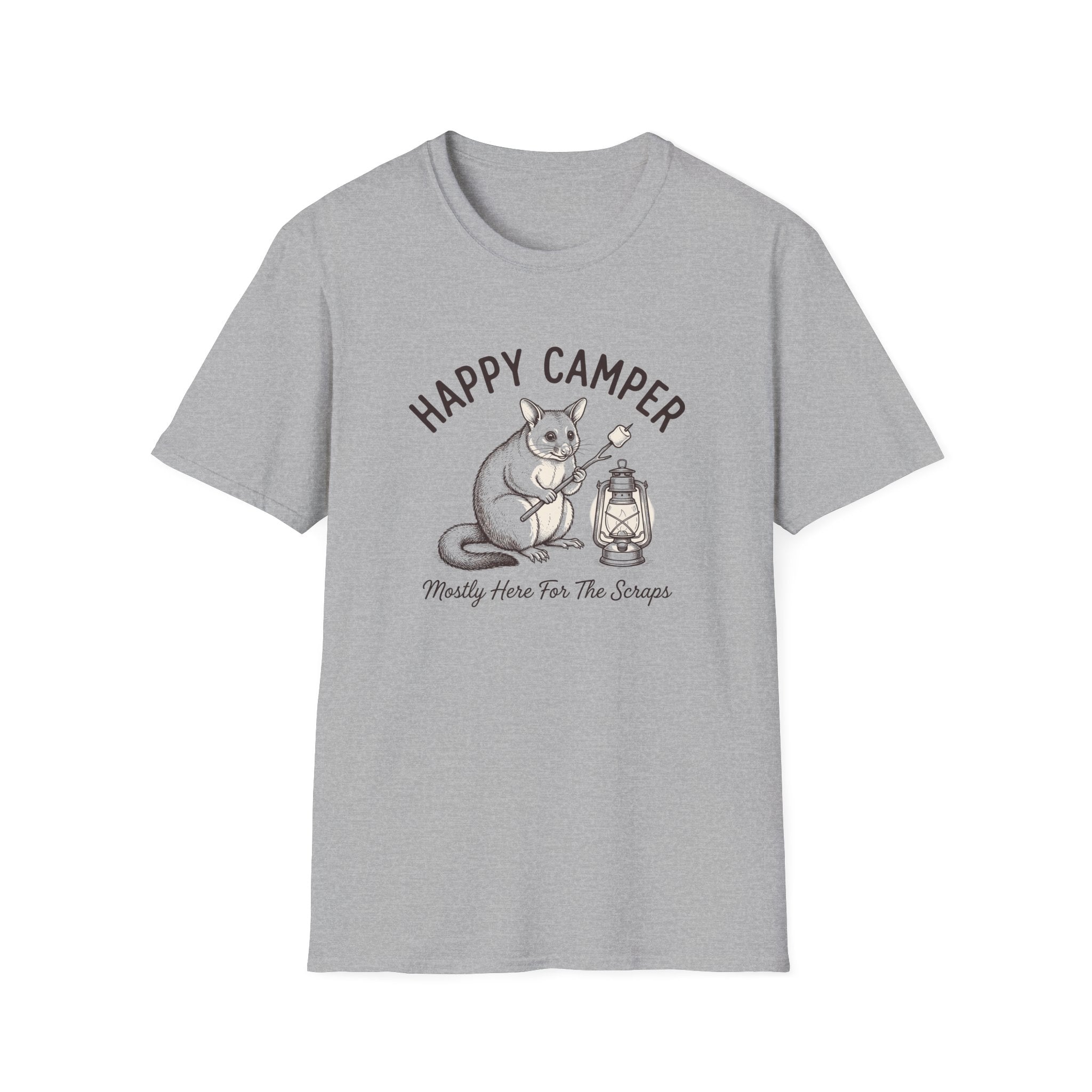 Happy Camper Possum T-shirt