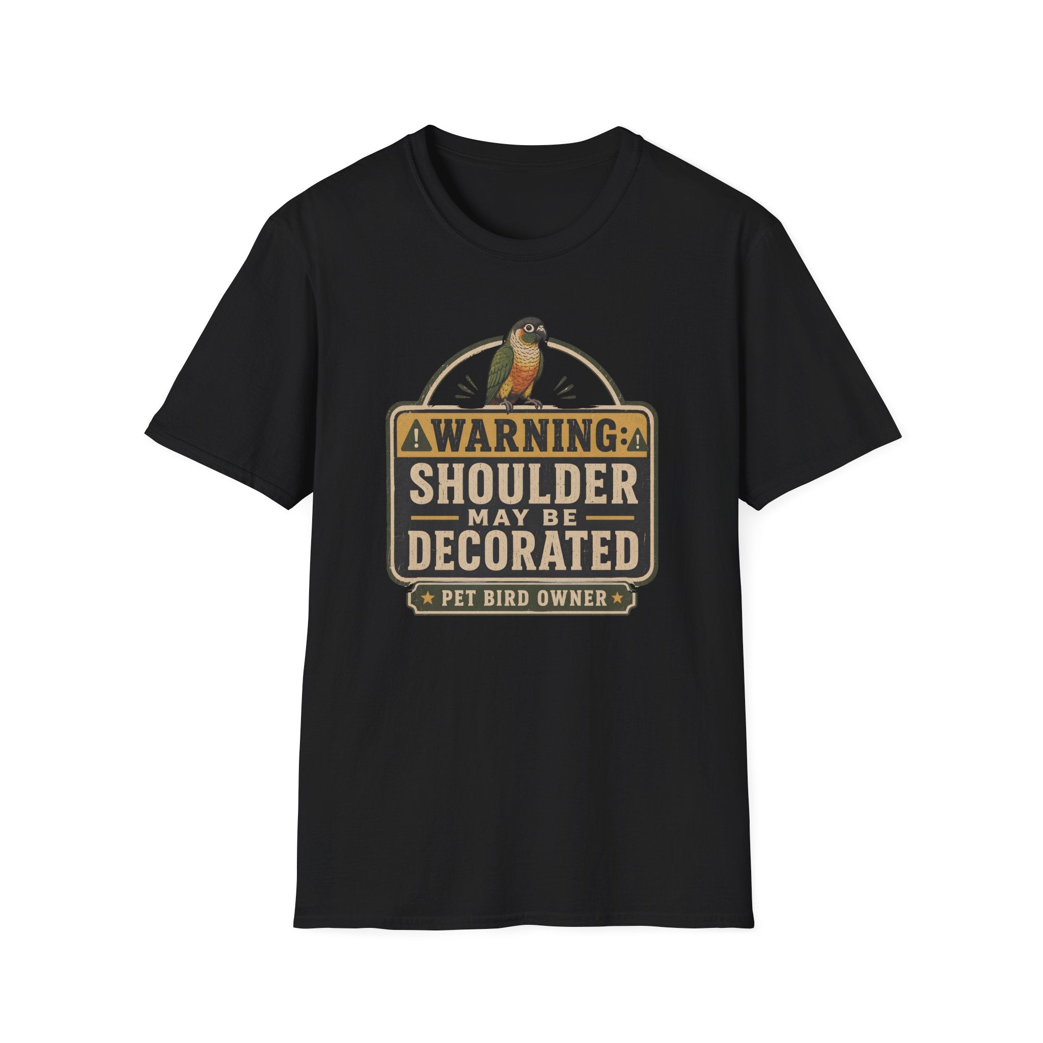 Warning Decoration Conure T-shirt