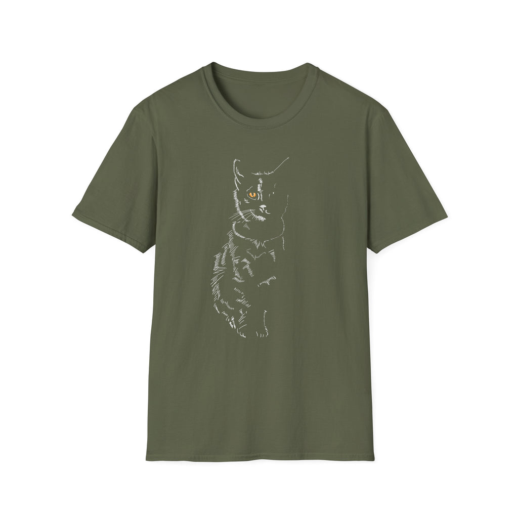 Watchful Cat T-Shirt