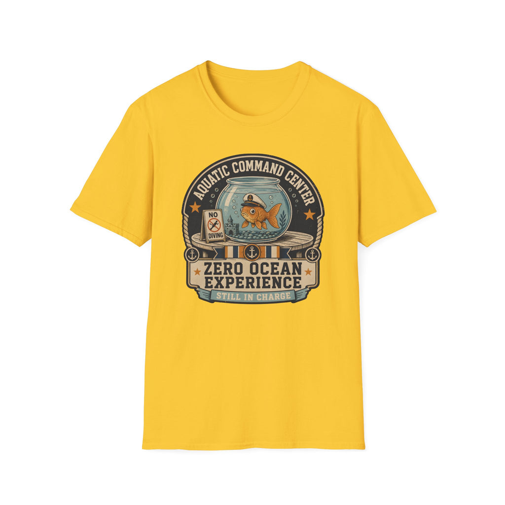 Aquatic Command Gold T-shirt
