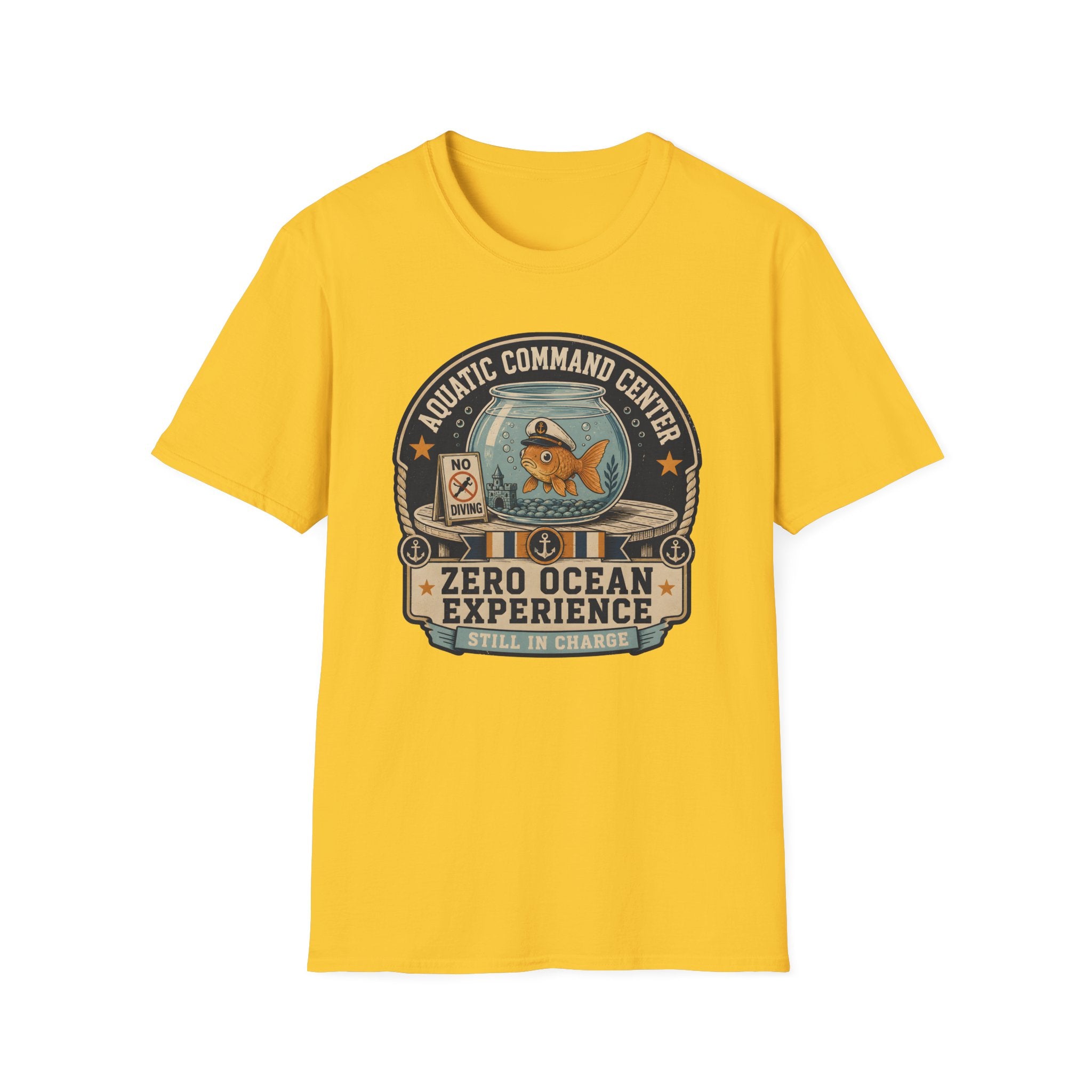 Aquatic Command Gold T-shirt