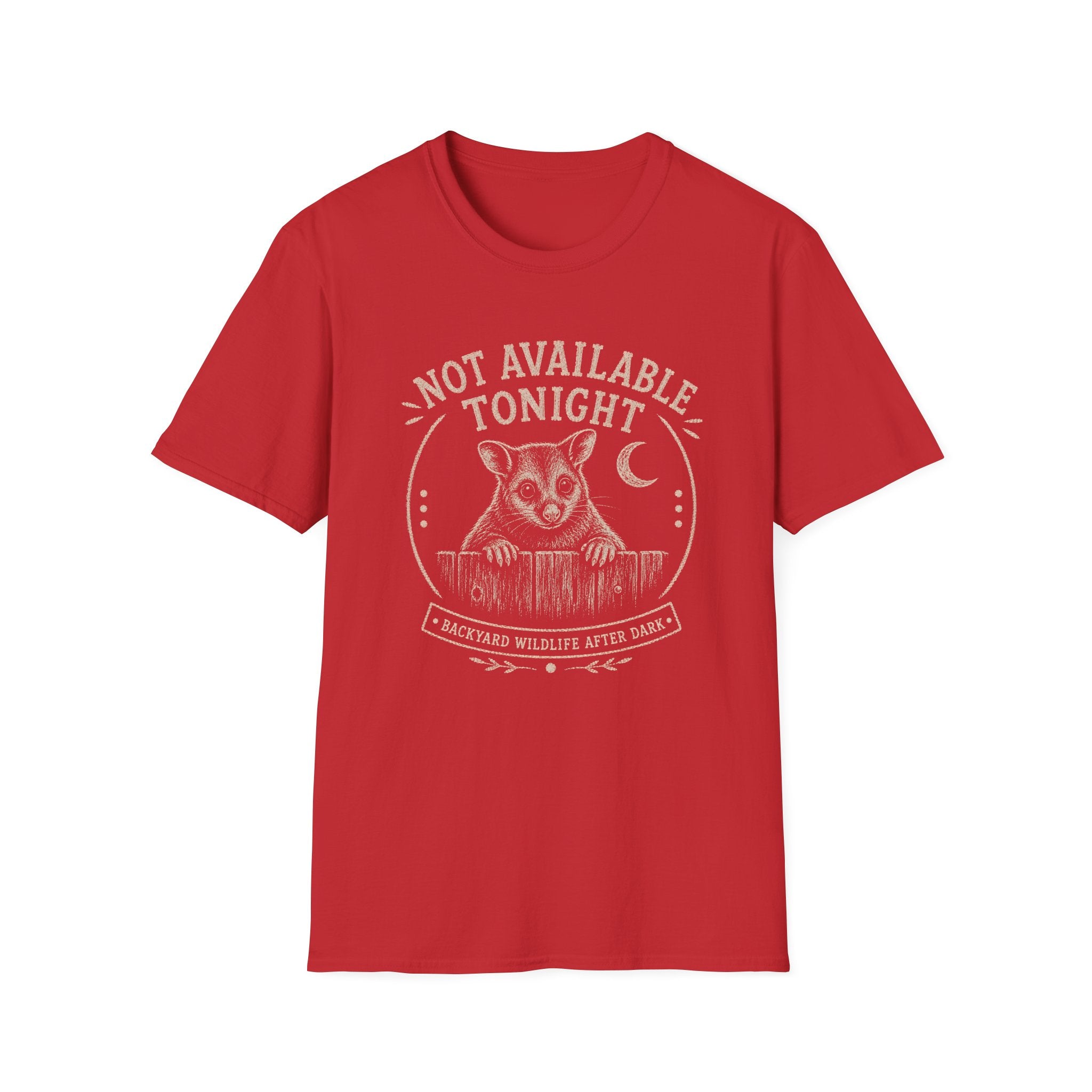 Not Available Tonight Possum T-shirt