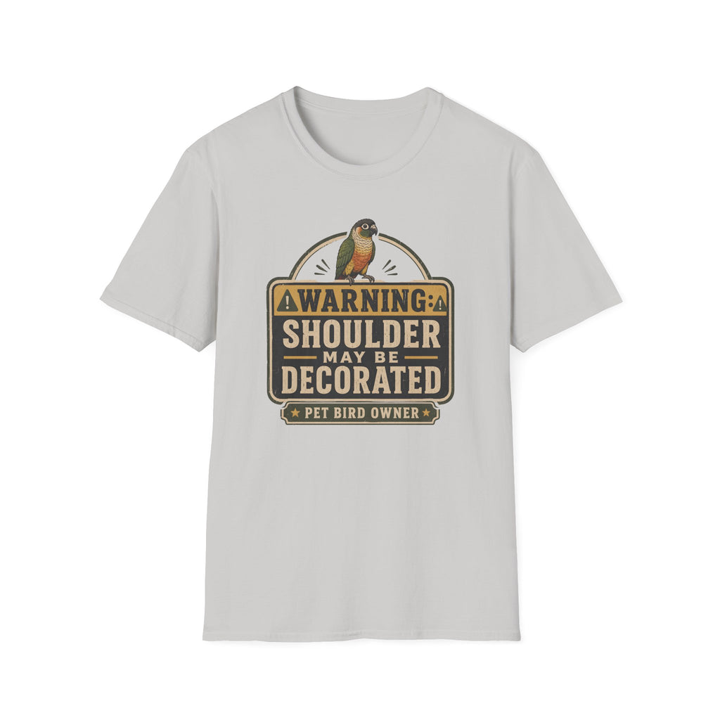 Warning Decoration Conure T-shirt