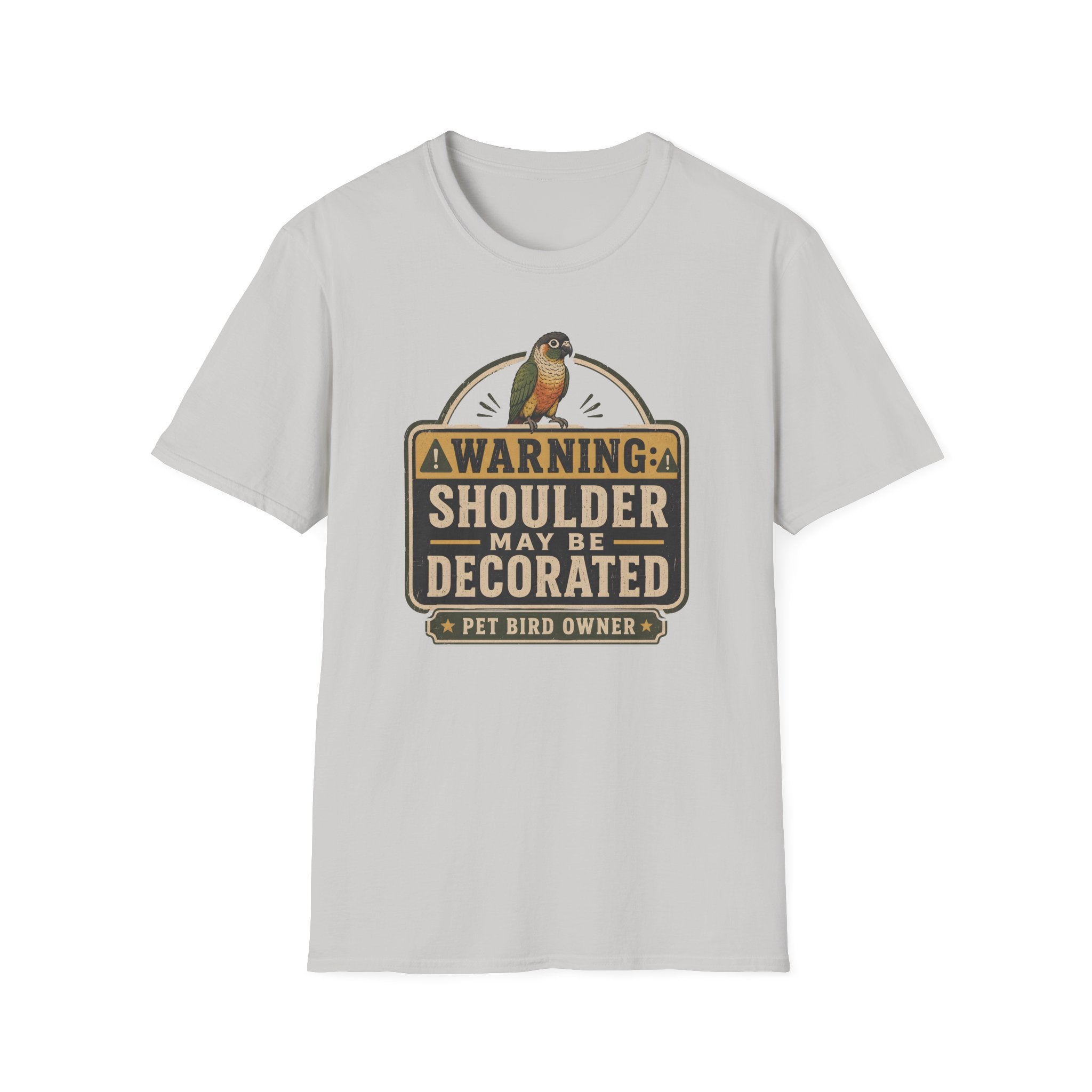 Warning Decoration Conure T-shirt