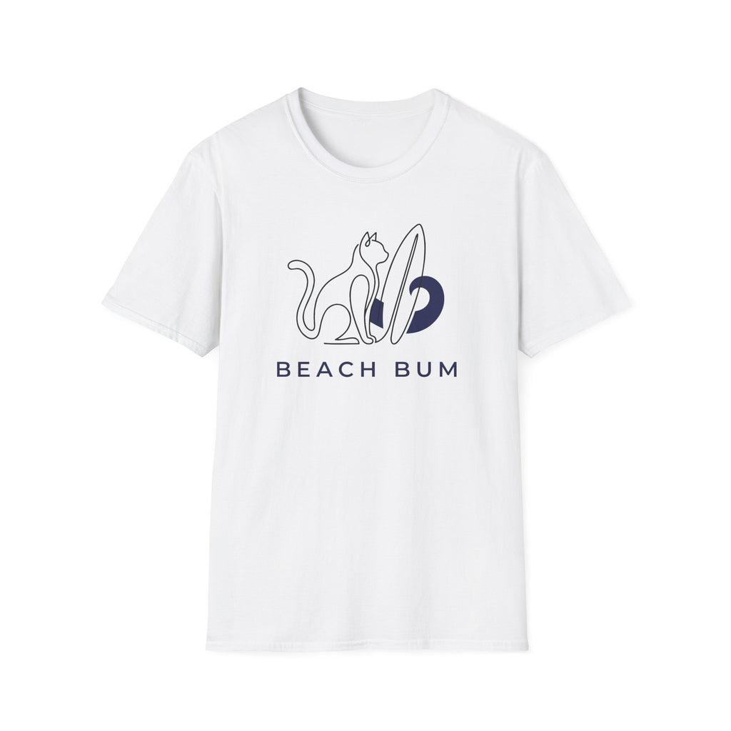 Beach Bum Cat T-shirt