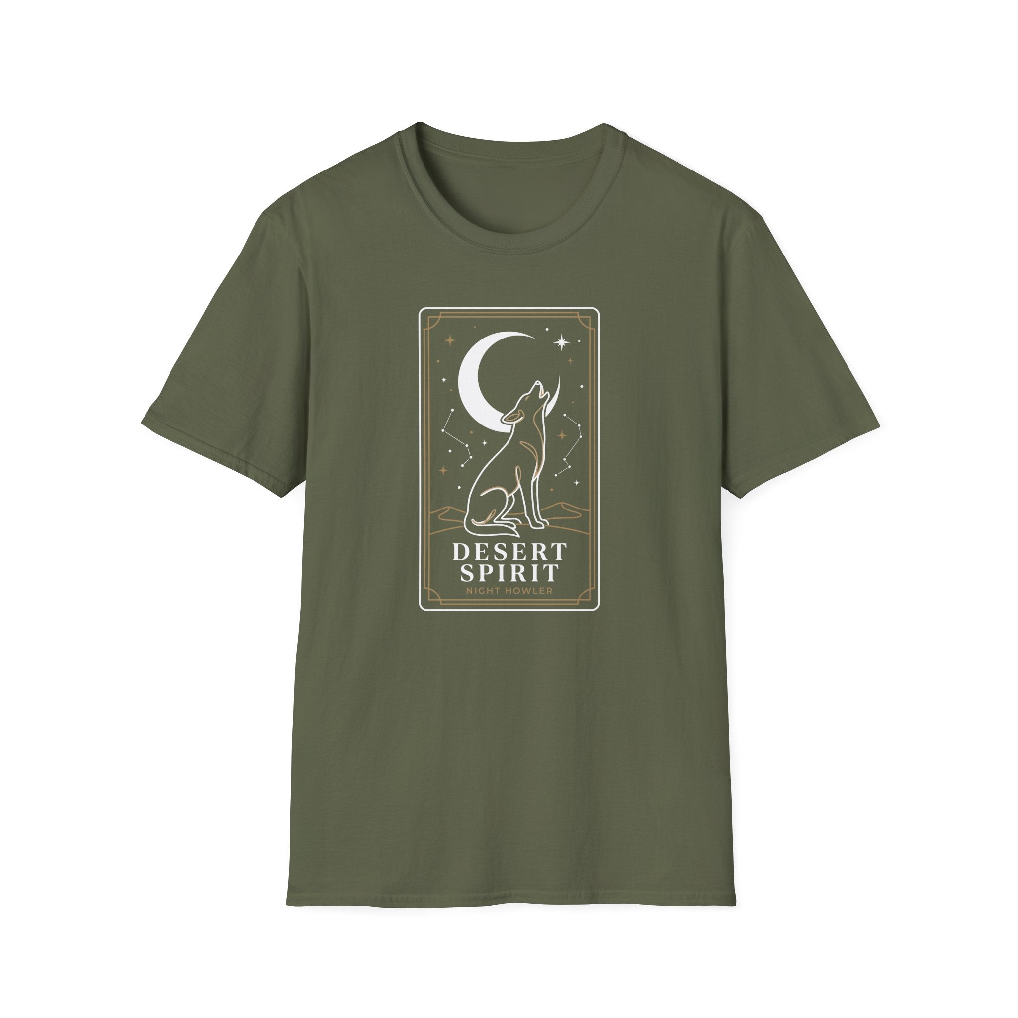 Desert Spirit Wolf T-shirt