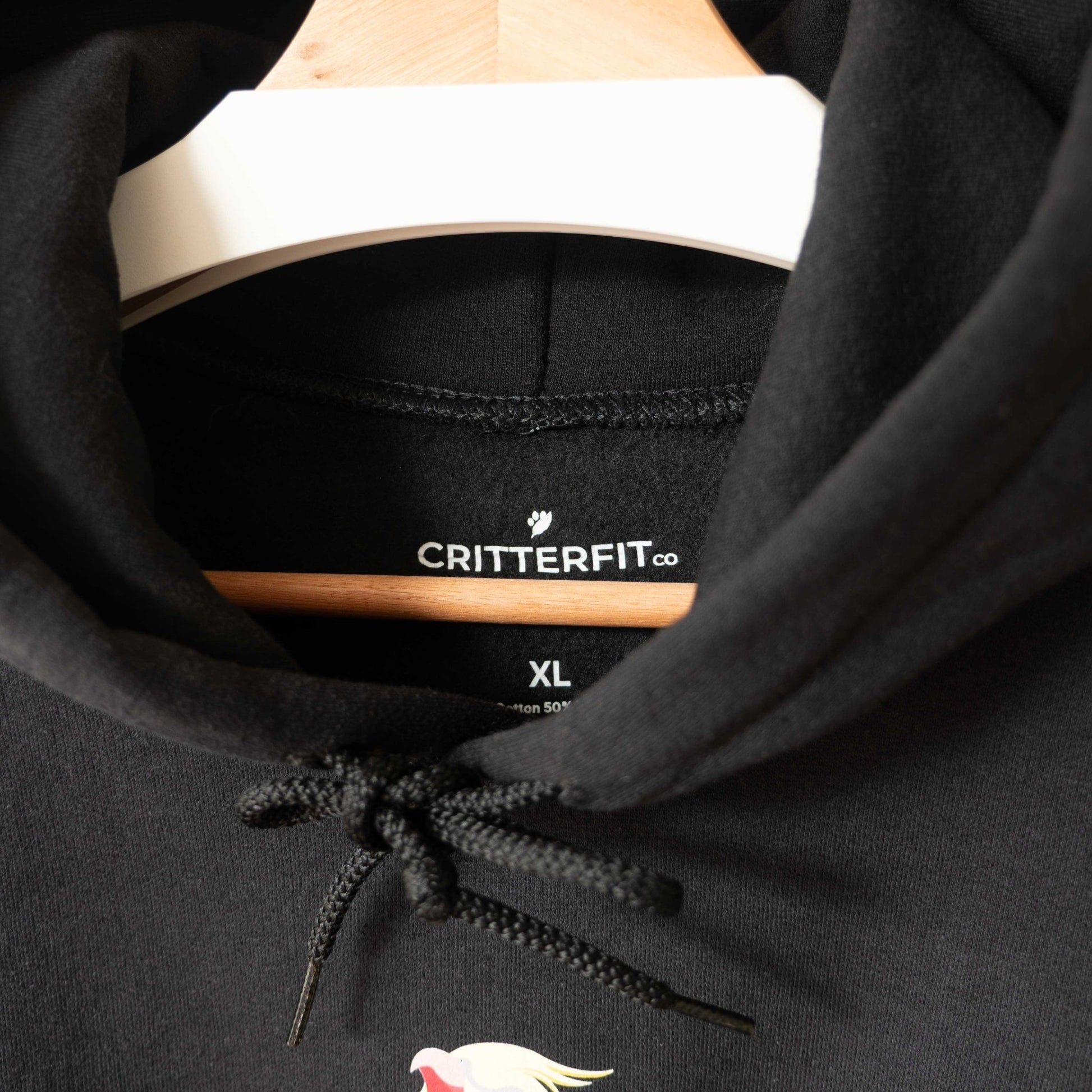 "Head Scratch, Don't I?" Hoodie JP edition — Bird Brain Series No. 2 - CritterFit Co