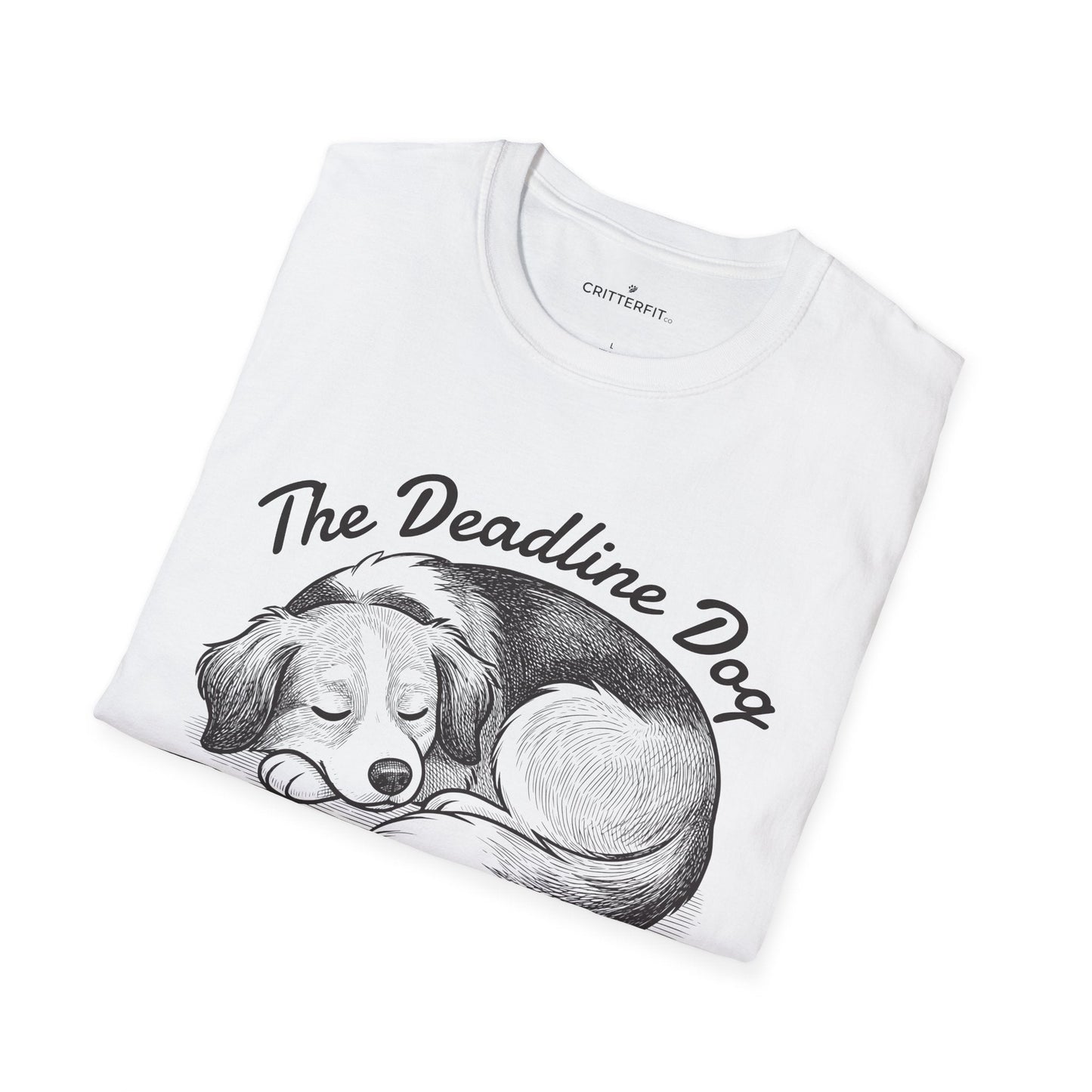 The Deadline Dog Tee - CritterFit Co