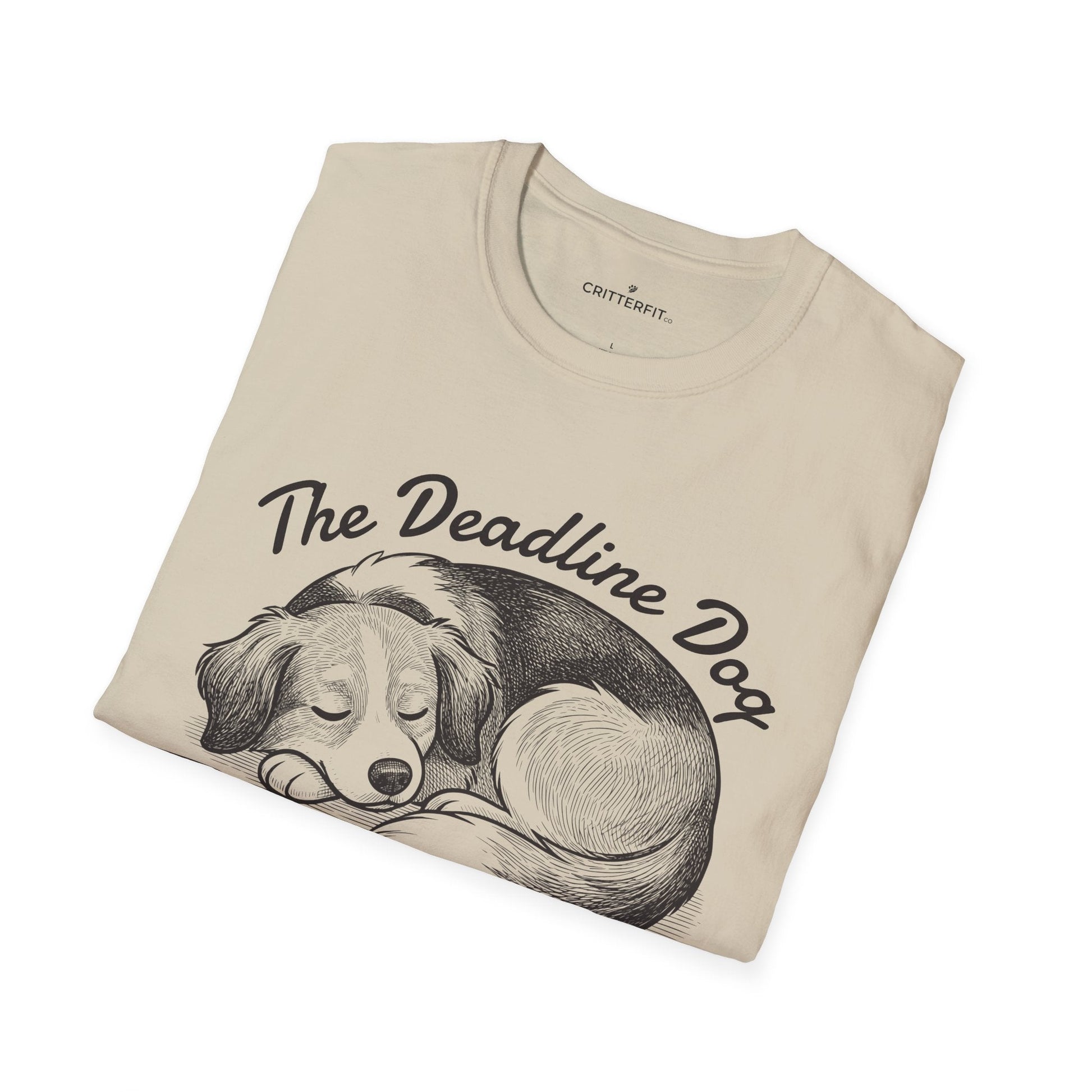 The Deadline Dog Tee - CritterFit Co