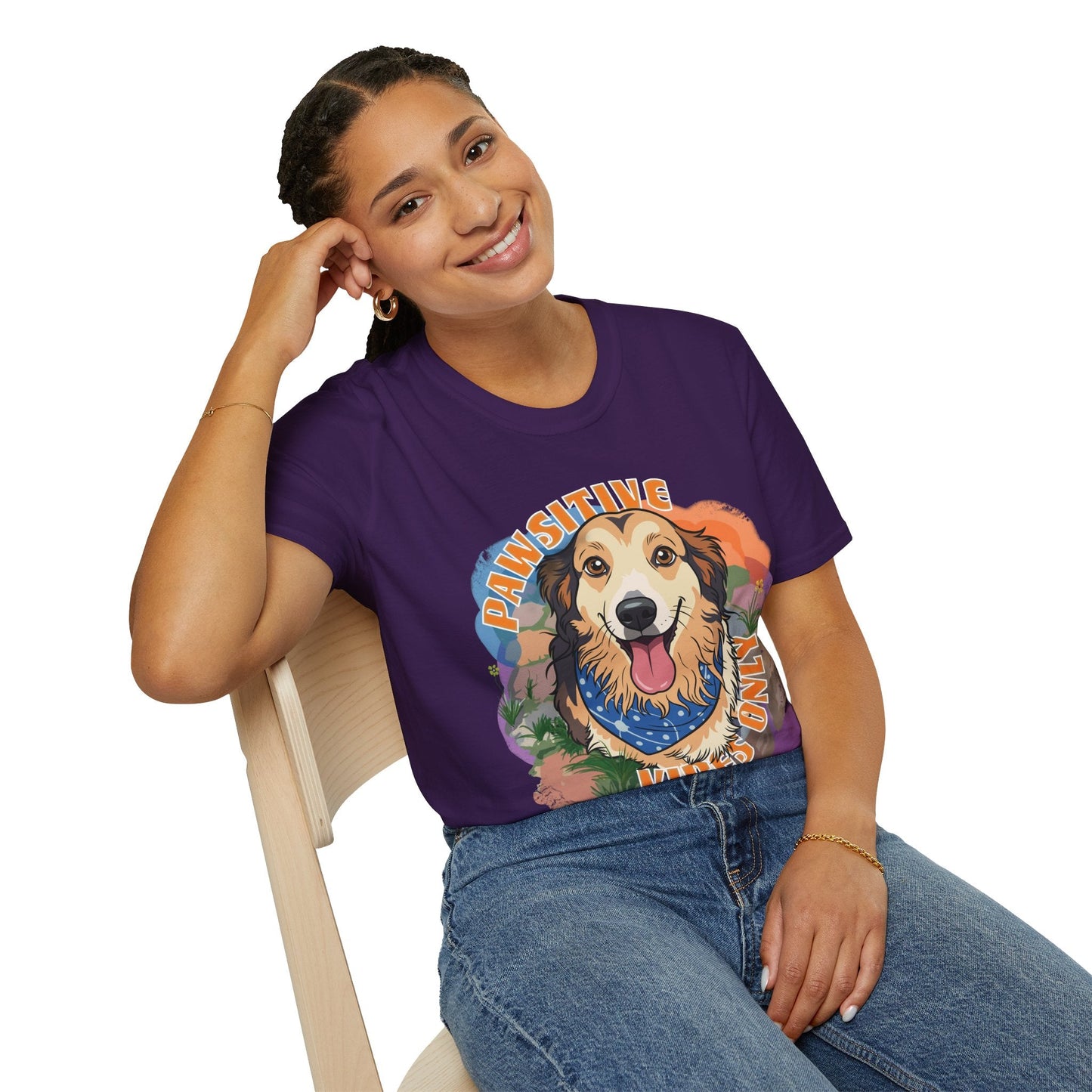 The Pawsitive Vibes Tee - CritterFit Co