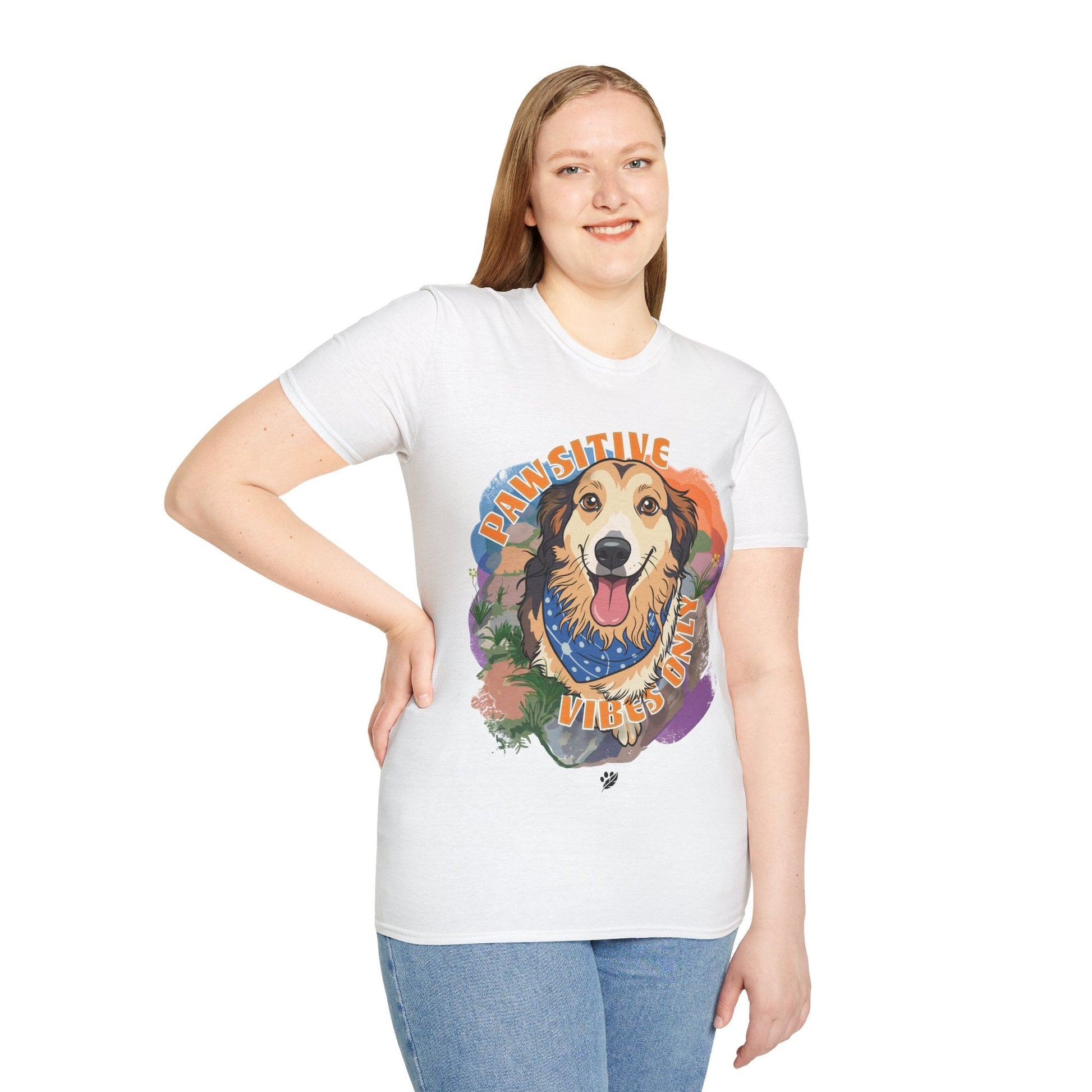 The Pawsitive Vibes Tee - CritterFit Co