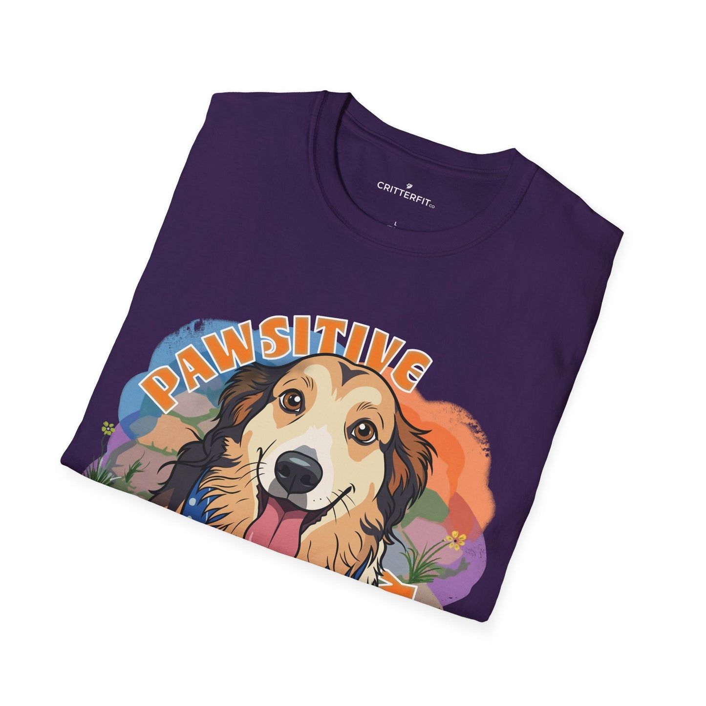 The Pawsitive Vibes Tee - CritterFit Co