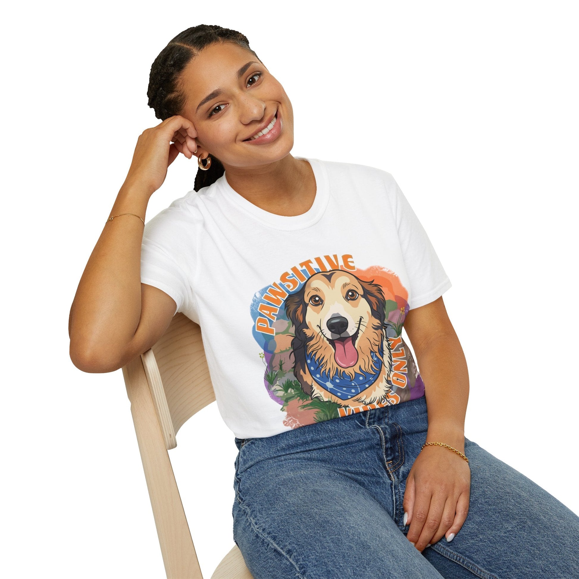 The Pawsitive Vibes Tee - CritterFit Co