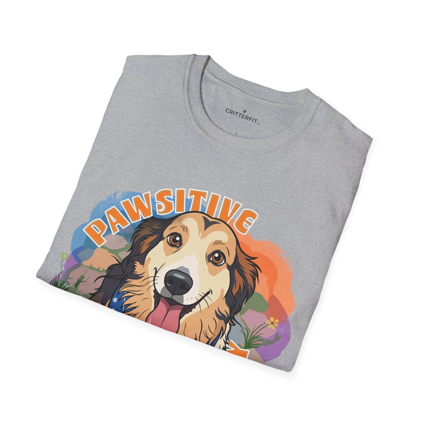 The Pawsitive Vibes Tee - CritterFit Co