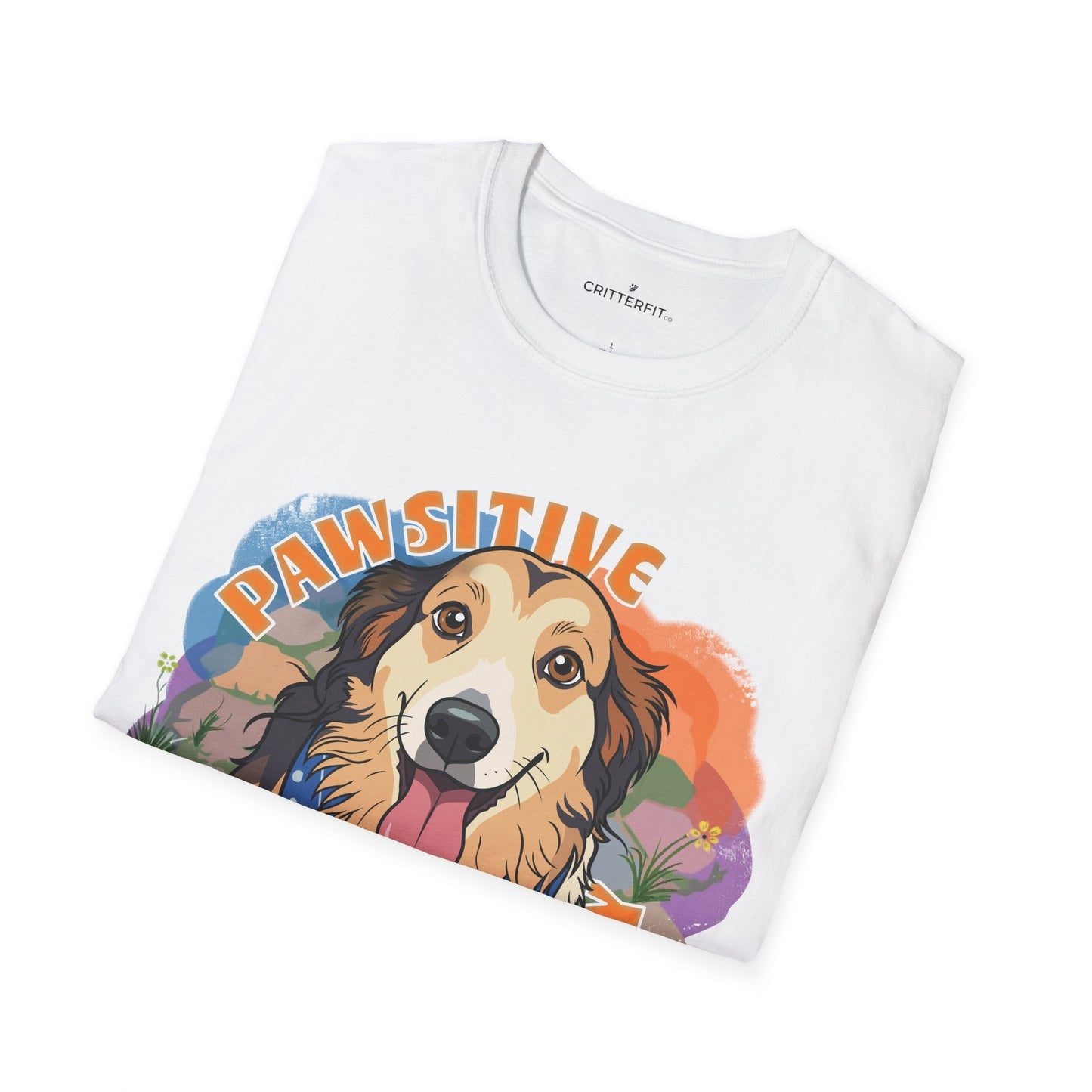 The Pawsitive Vibes Tee - CritterFit Co