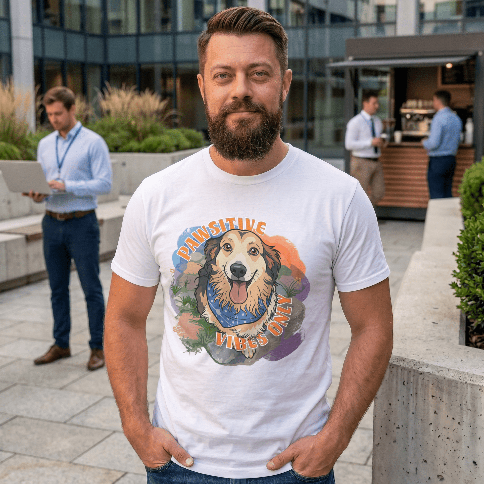 The Pawsitive Vibes Tee - CritterFit Co