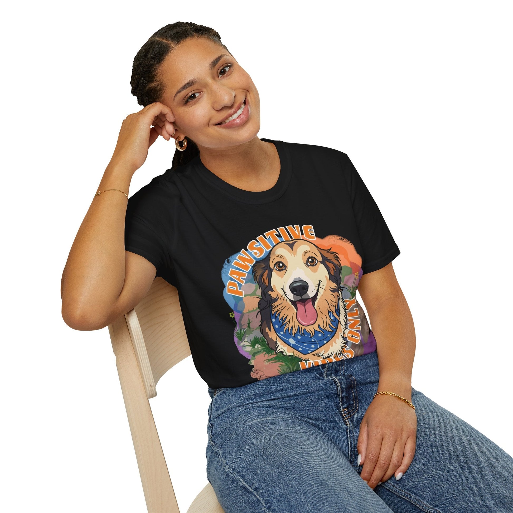 The Pawsitive Vibes Tee - CritterFit Co