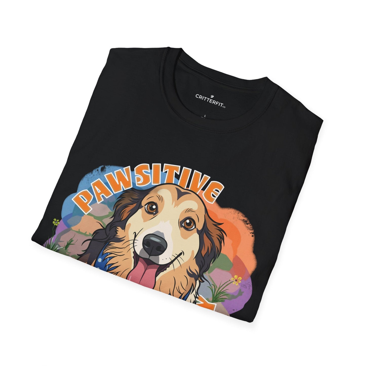 The Pawsitive Vibes Tee - CritterFit Co
