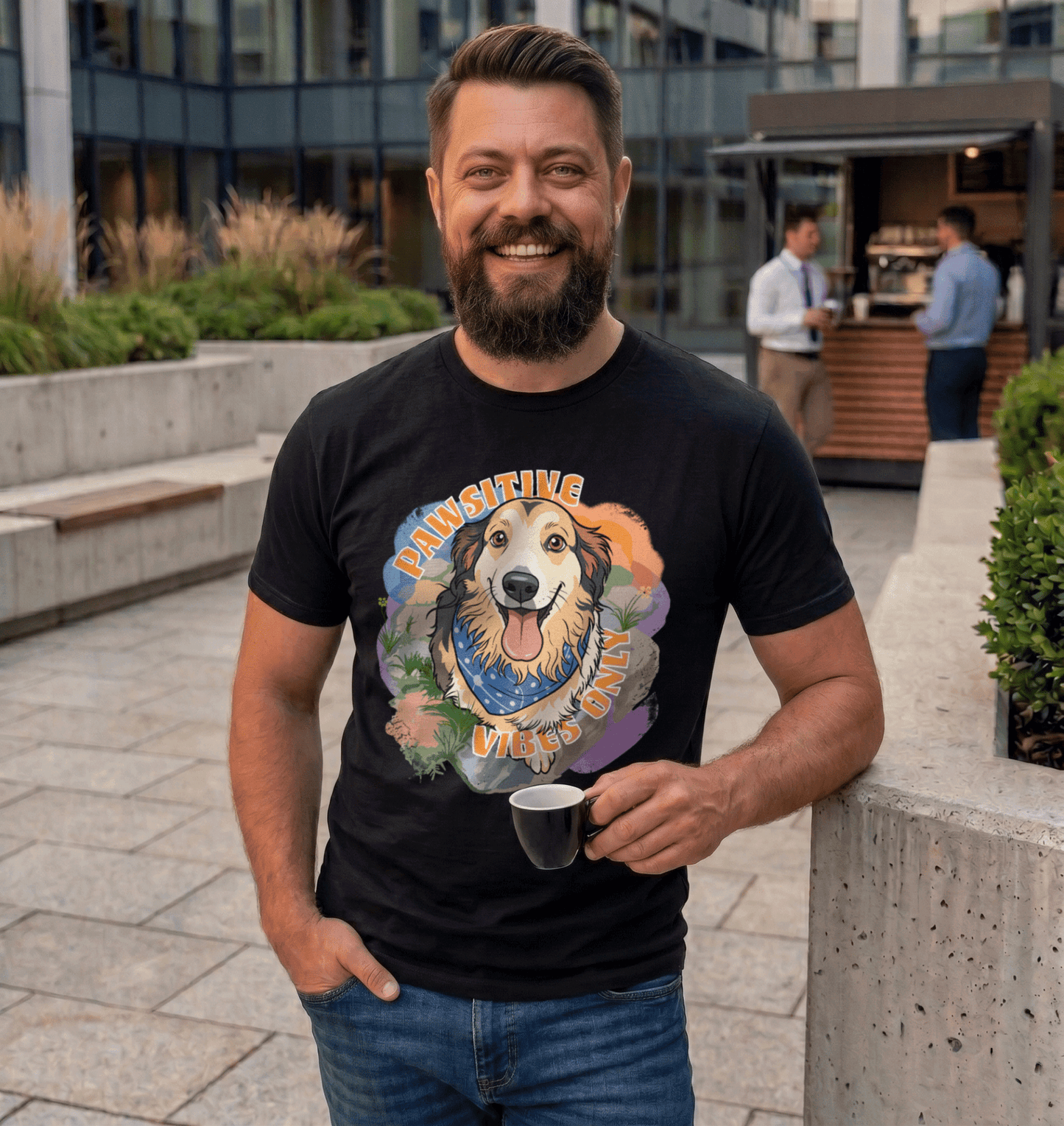 The Pawsitive Vibes Tee - CritterFit Co