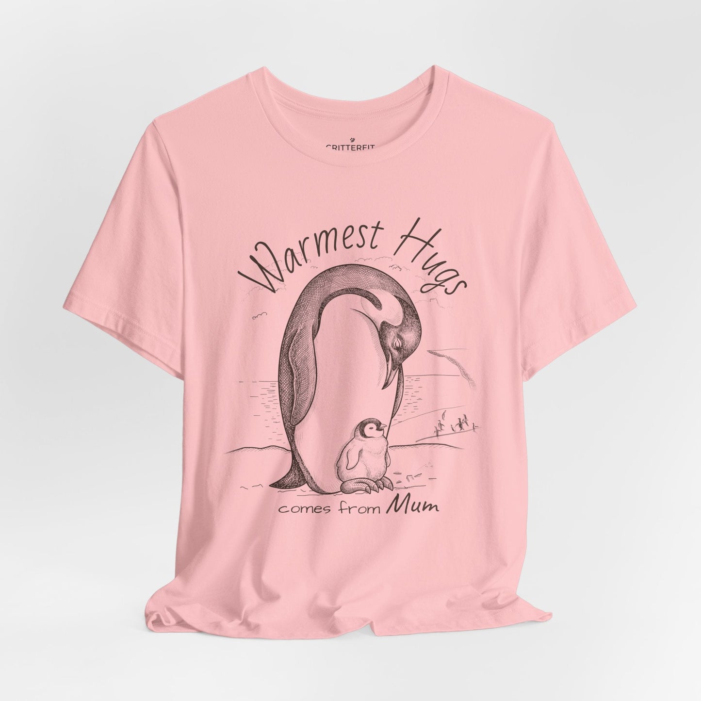 The Penguin Hugs T-Shirt - CritterFit Co