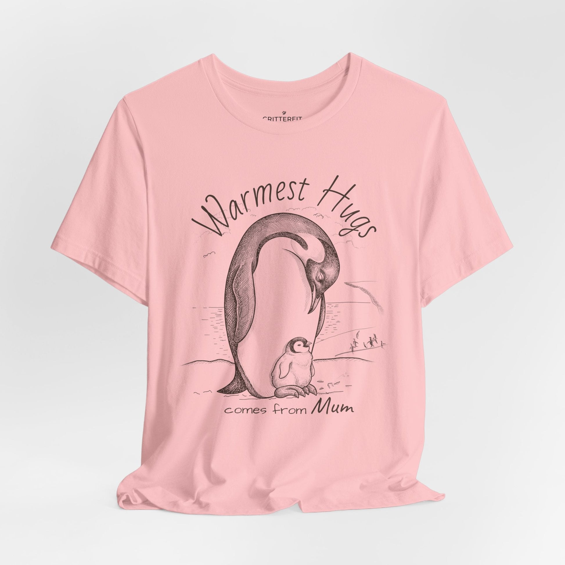 The Penguin Hugs T-Shirt - CritterFit Co