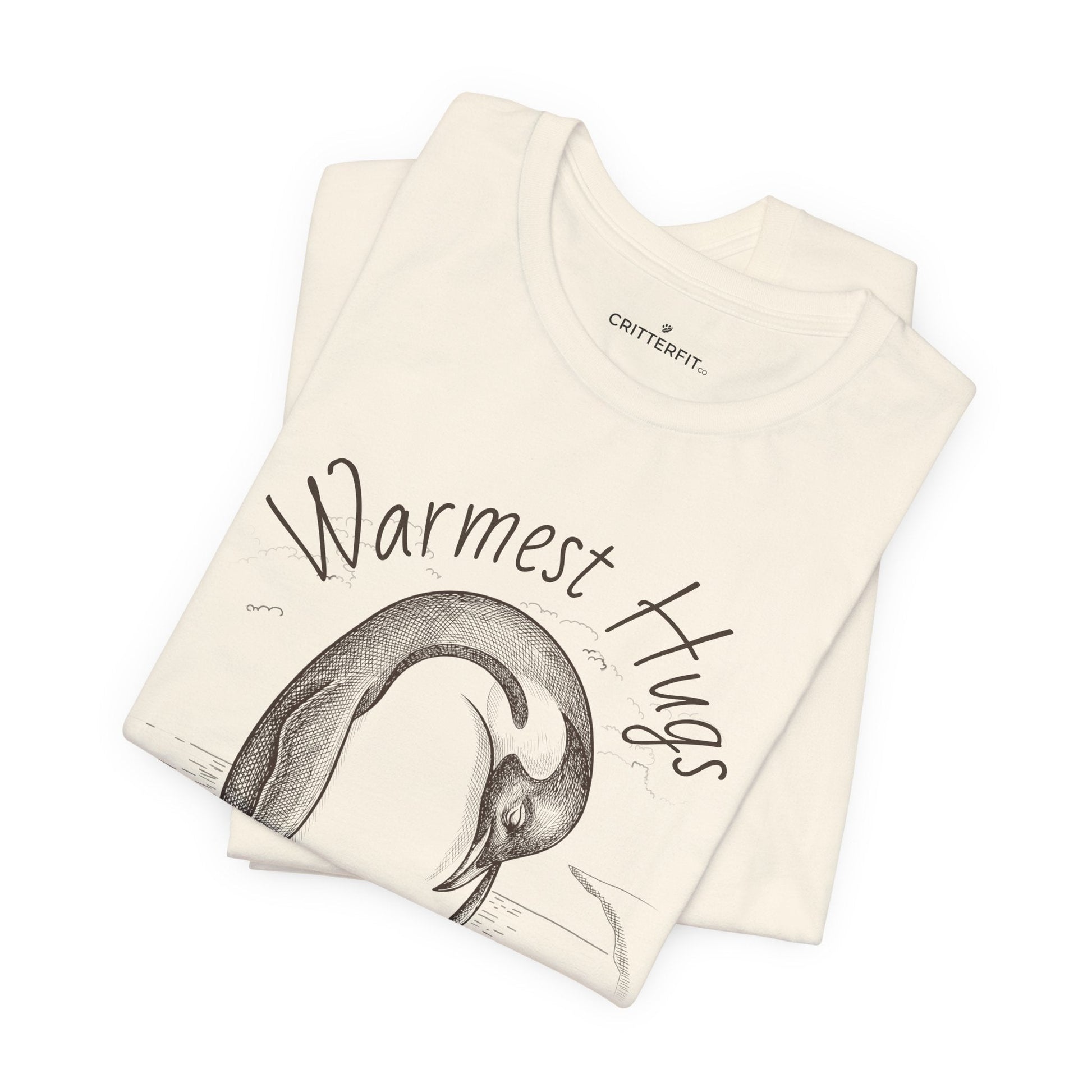 The Penguin Hugs T-Shirt - CritterFit Co