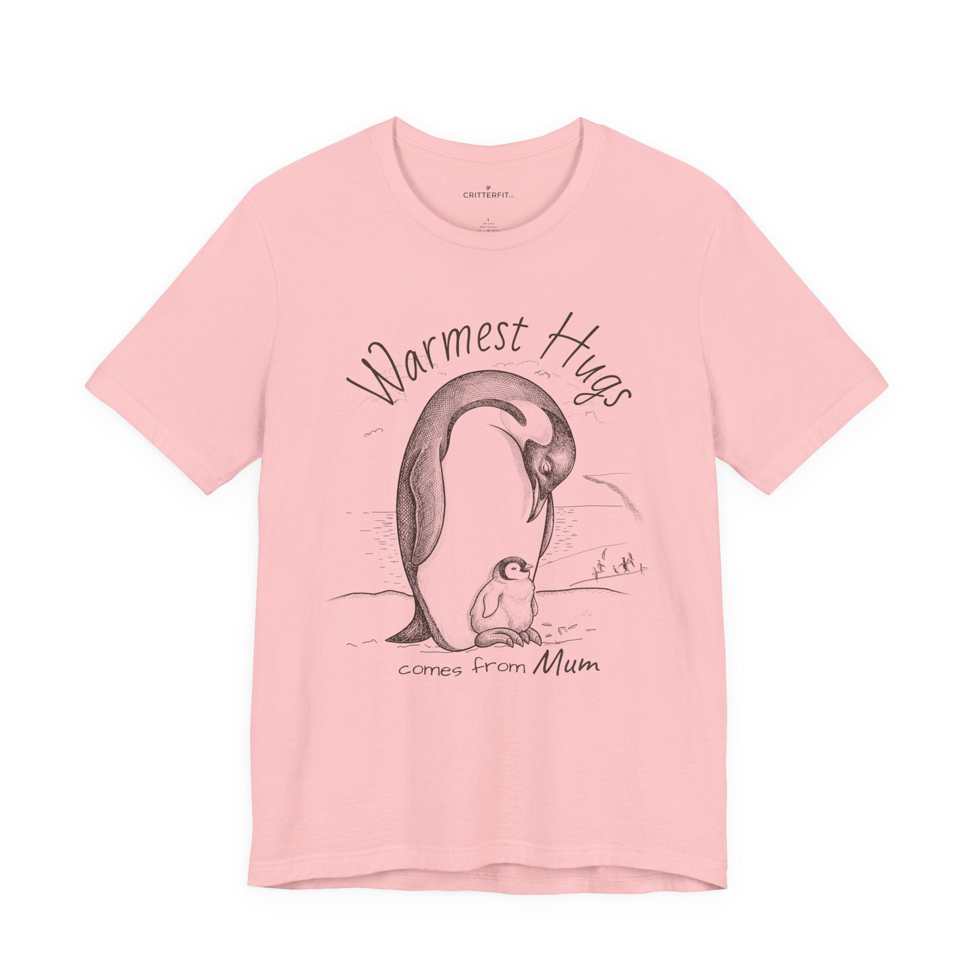 The Penguin Hugs T-Shirt - CritterFit Co