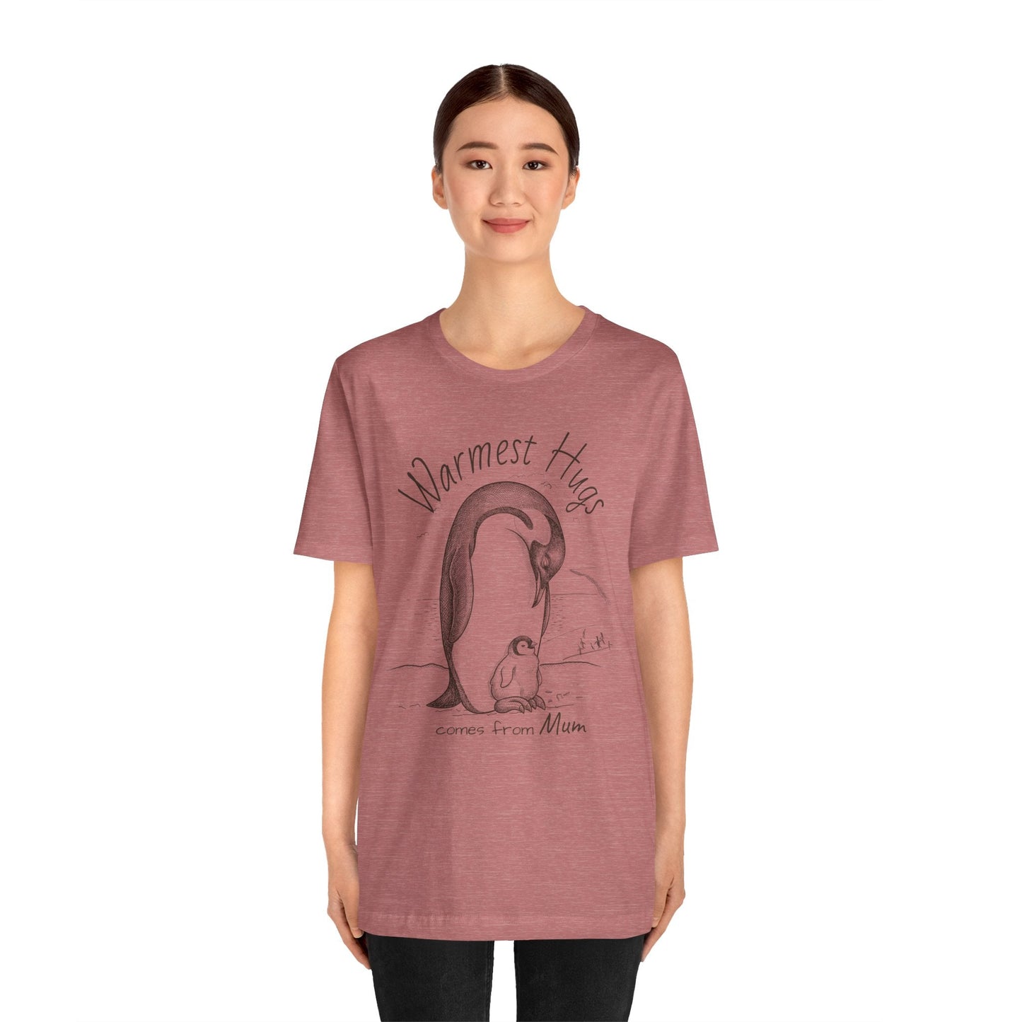 The Penguin Hugs T-Shirt - CritterFit Co