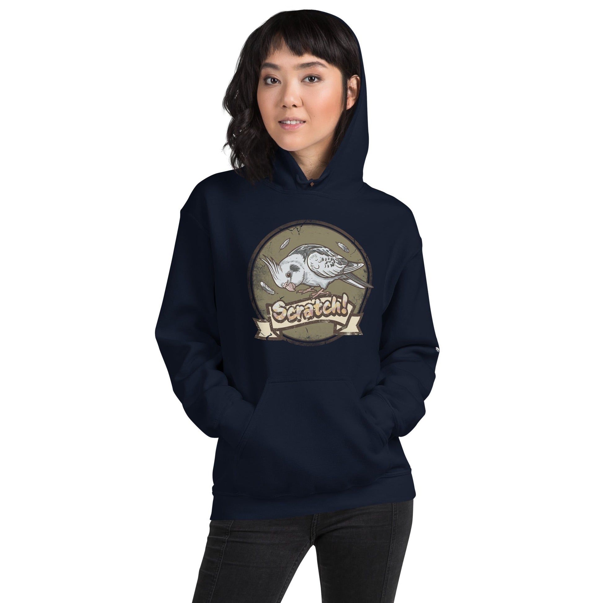 The "Scratch Me" Cockatiel Hoodie - CritterFit Co